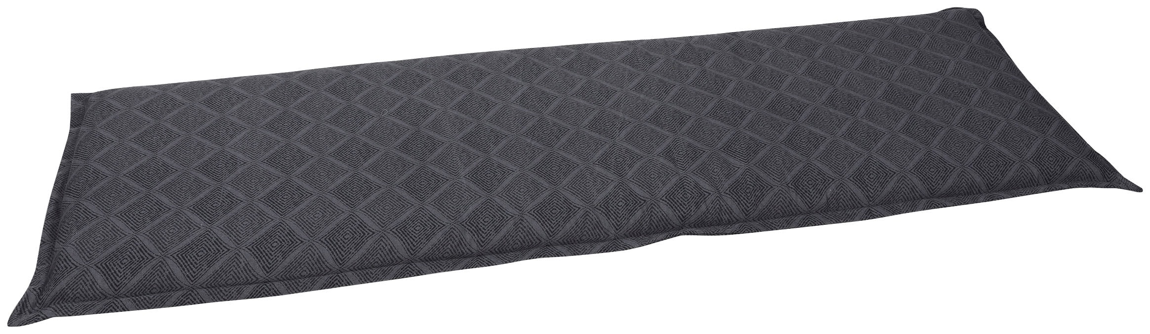 GO-DE Bankauflage "Bankauflage 148cm", grau B/T: 148 cm x 48 cm