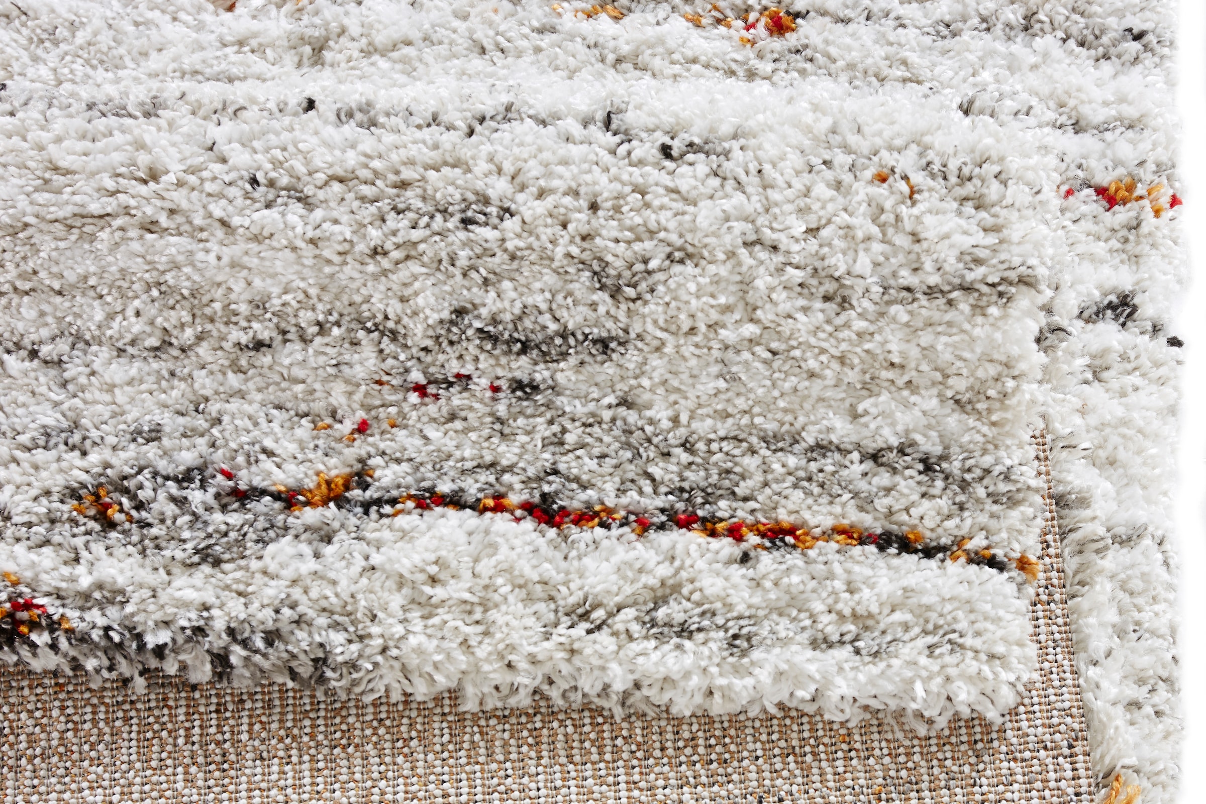 HANSE Home Hochflor-Teppich »Delight«, rechteckig, 30 mm Höhe, Shaggy, Weich, Meliert, Flauschig, Flokati, Wohnzimmer, Schlafzimmer