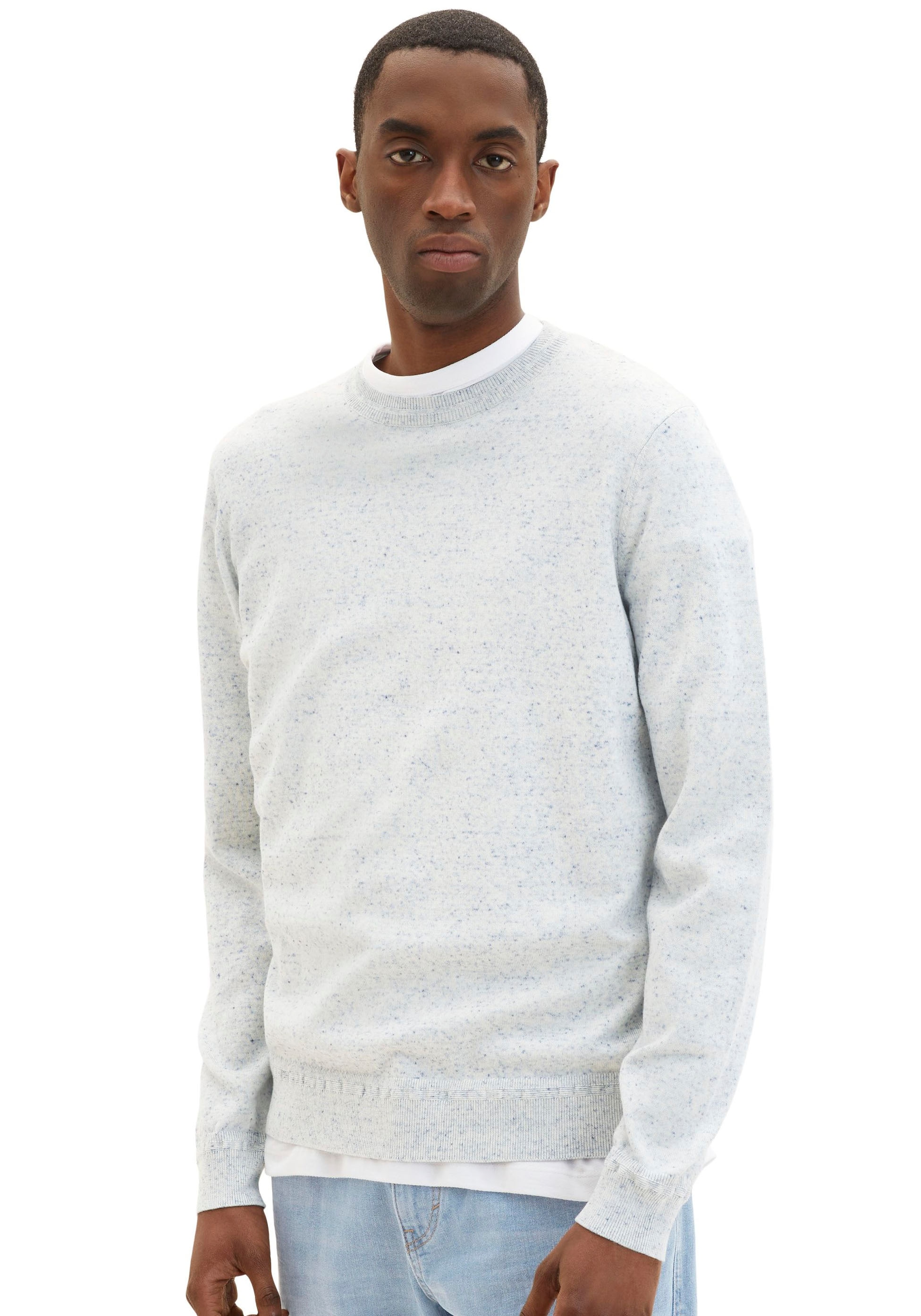 TOM TAILOR Strickpullover, mit seitlichem Label-Badge kaufen