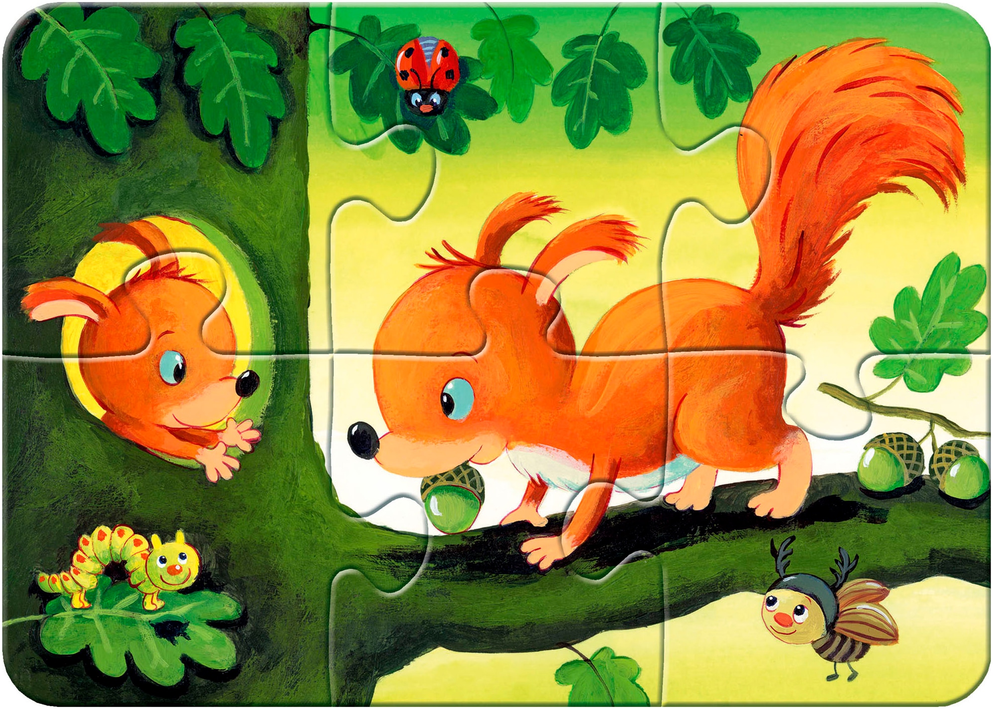 Ravensburger Puzzle »Kleine Tierfamilien«, (20 tlg.), Made in Europe