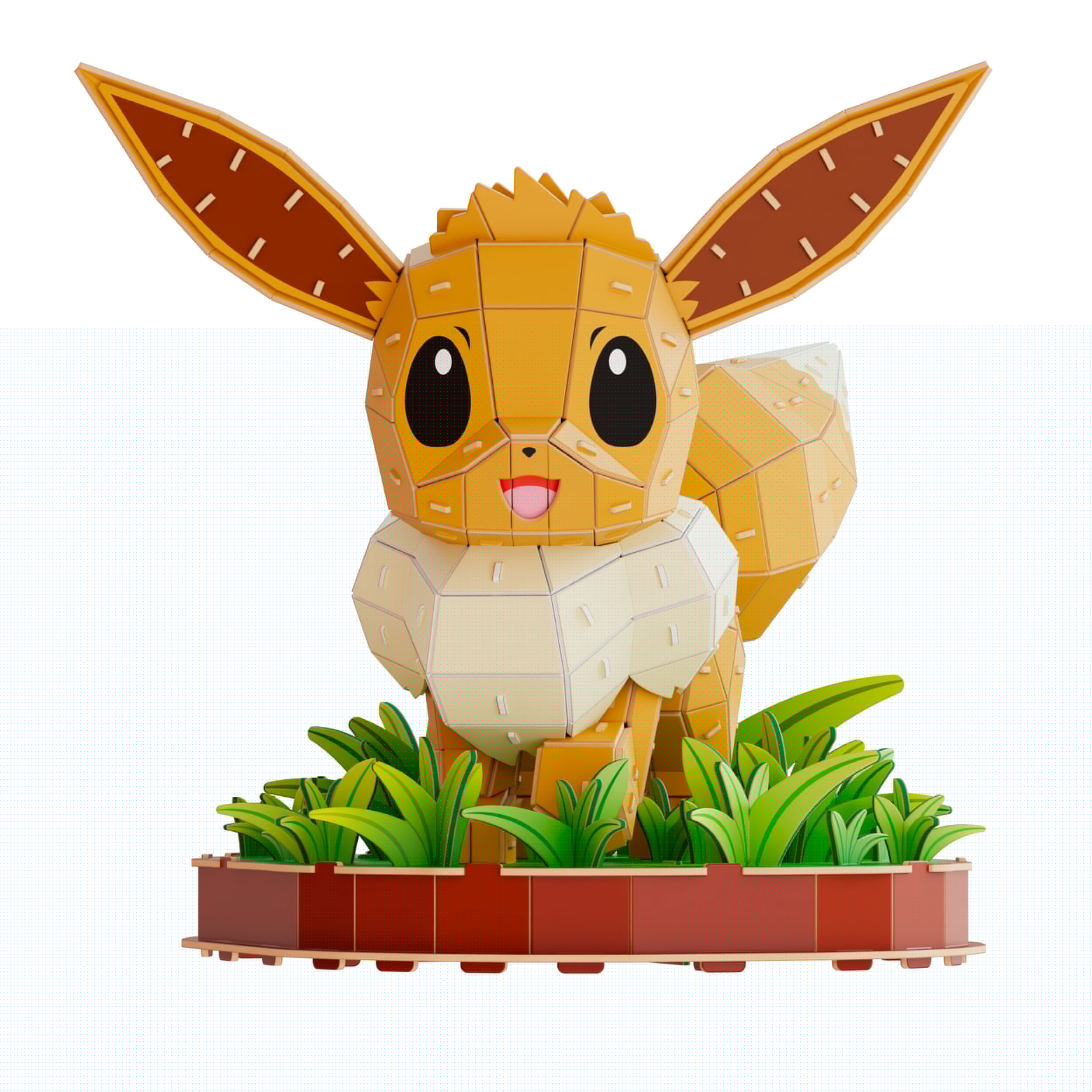 Spin Master Puzzle »4D Build Pokemon Evoli«