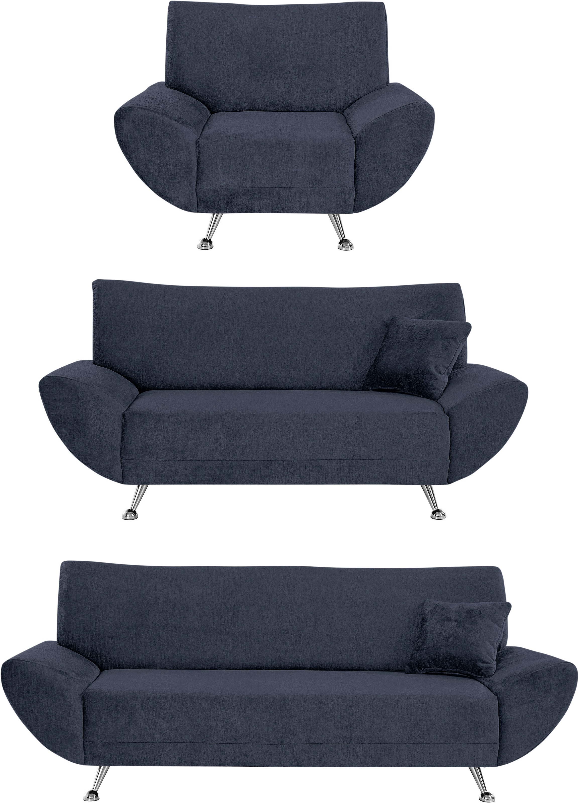 INOSIGN Polstergarnitur »Saltare elegant und komfortabel, OTTOs Choice«, (3 günstig online kaufen
