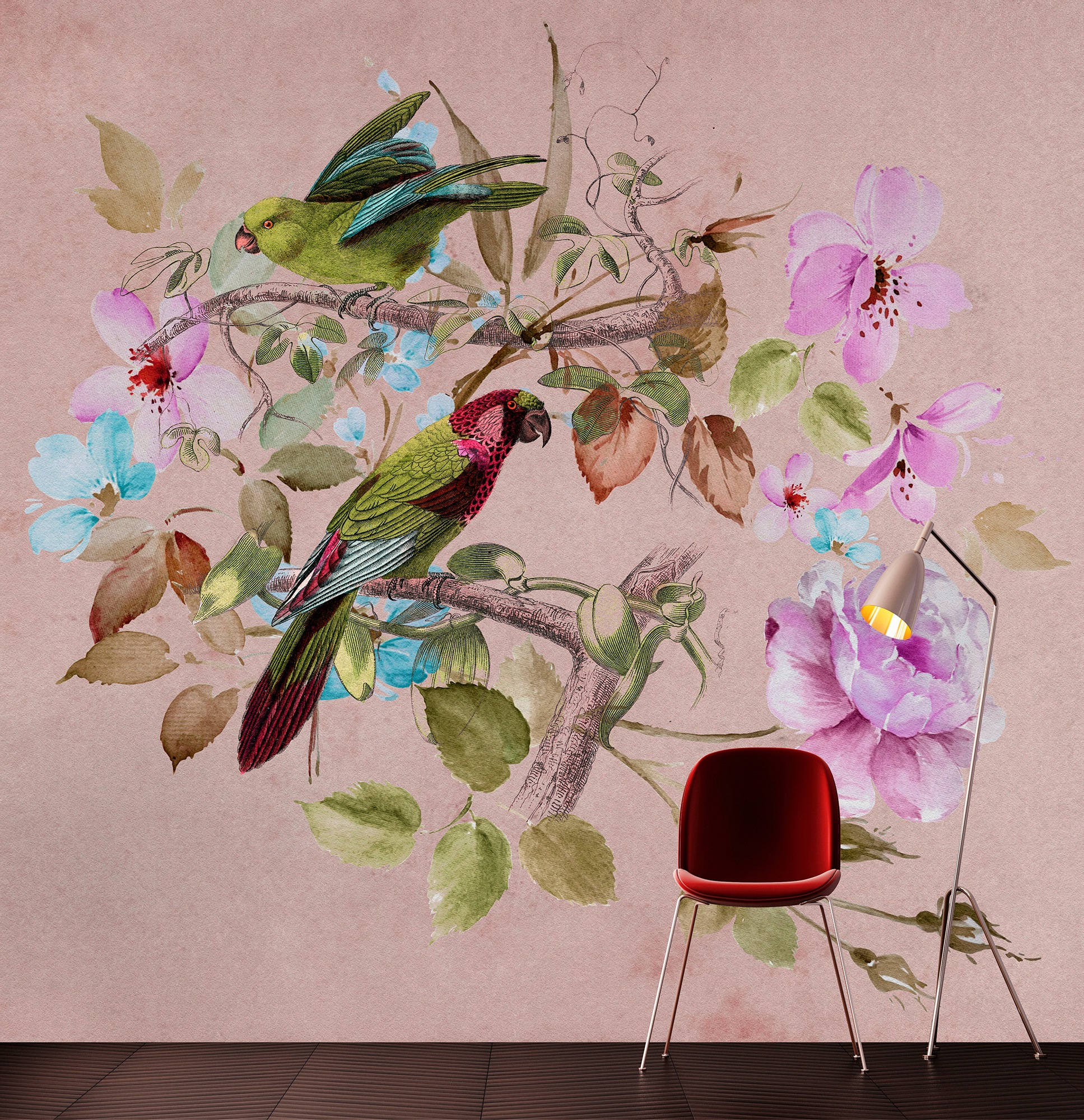 living walls Fototapete »Walls by Patel Love Nest« glatt Vlies, Wand