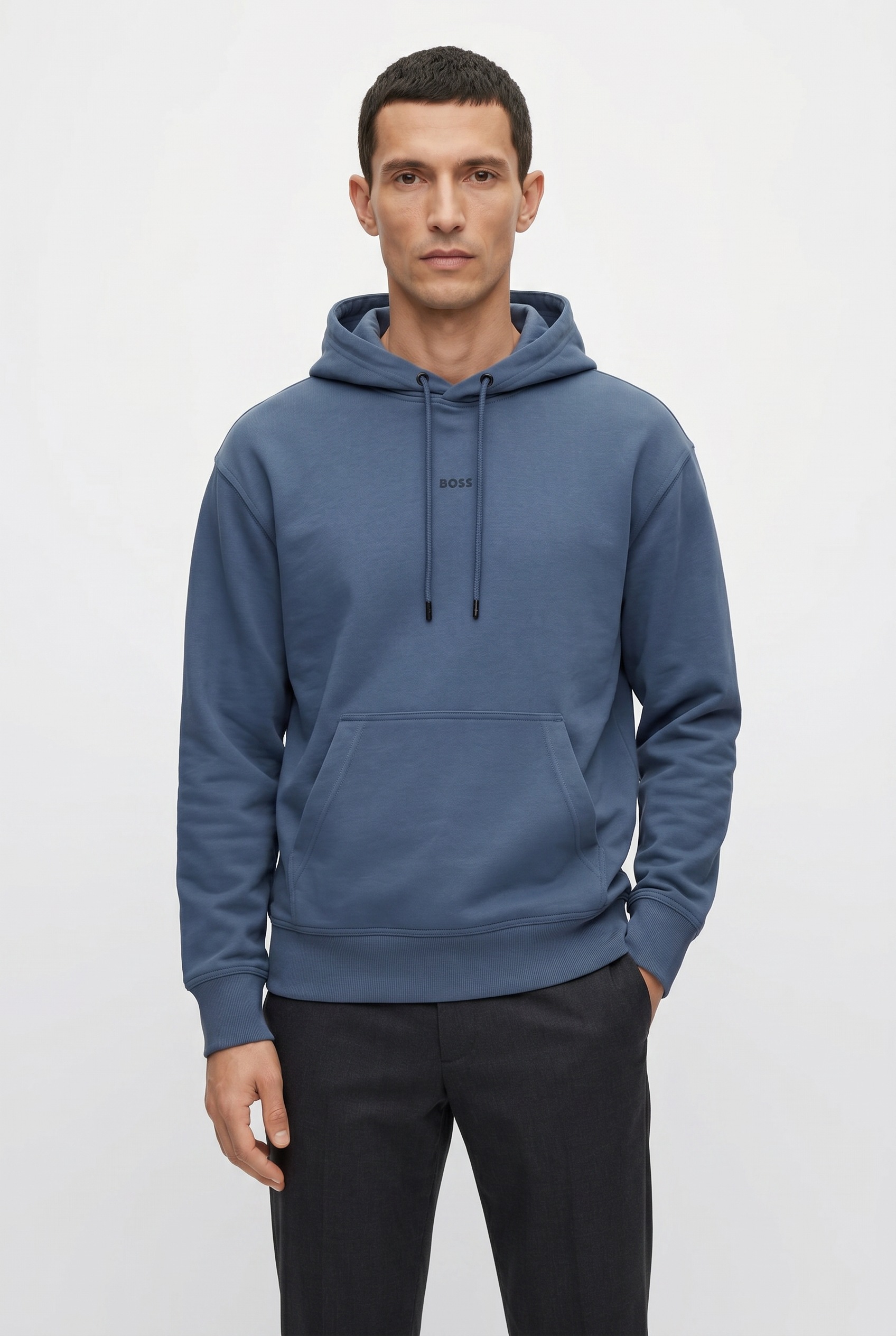 BOSS ORANGE Kapuzensweatshirt »WeSmallhood«, mit Kängurutasche
