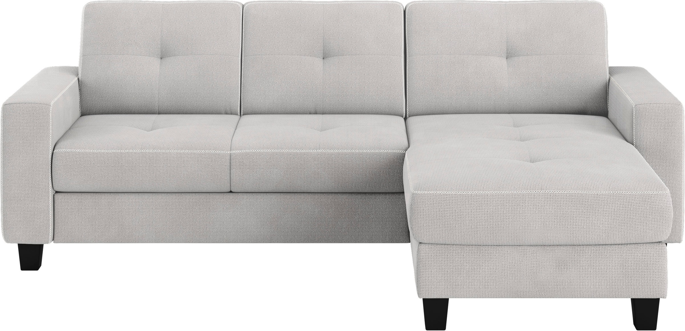 Places of Style Ecksofa "Varese", wahlweise mit Bettfunktion und Bettkasten günstig online kaufen
