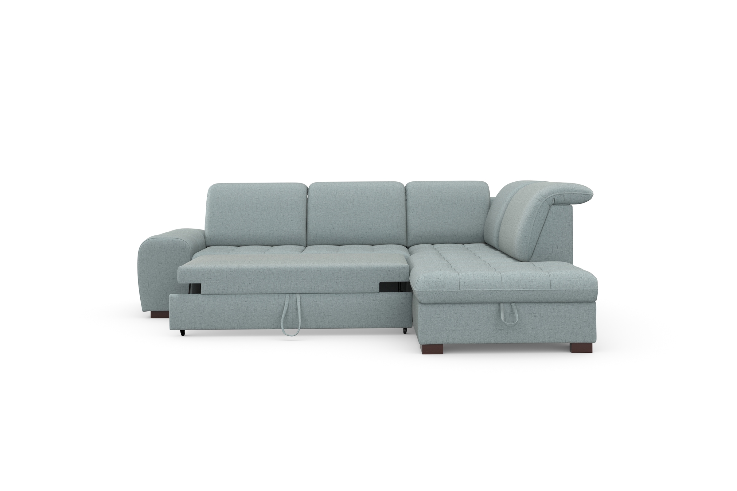 sit&more Ecksofa »Luxor L-Form«, wahlweise mit Bettfunktion, Stauraum und Kopfteilverstellung