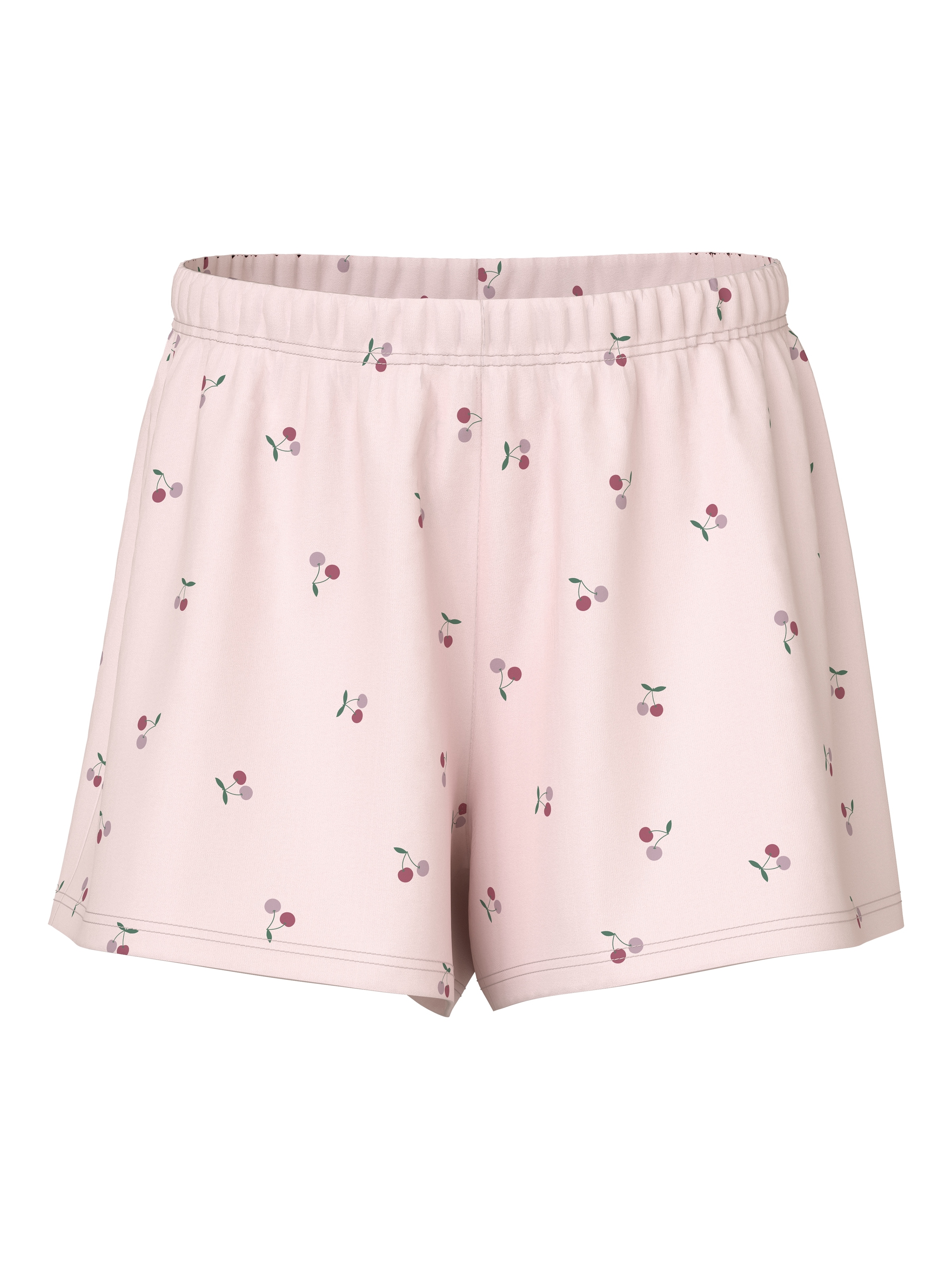 Name It Schlafanzug »NKFNIGHTSET BOXY CHERRY NOOS« Set,  Baumwollmischung, Allover Druck