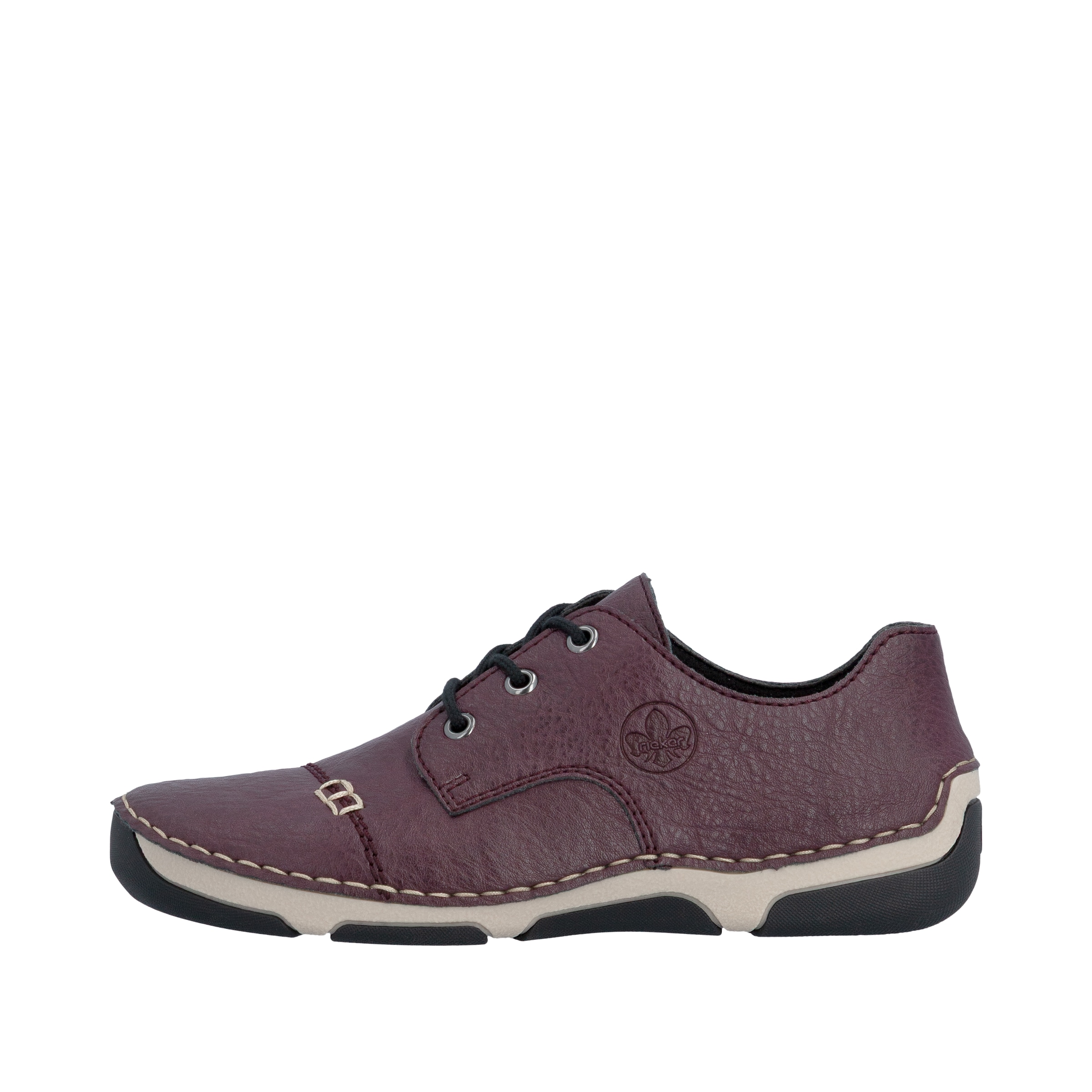Rieker Sneaker  Schnürschuh, Halbschuh, Freizeitsneaker mit Label
