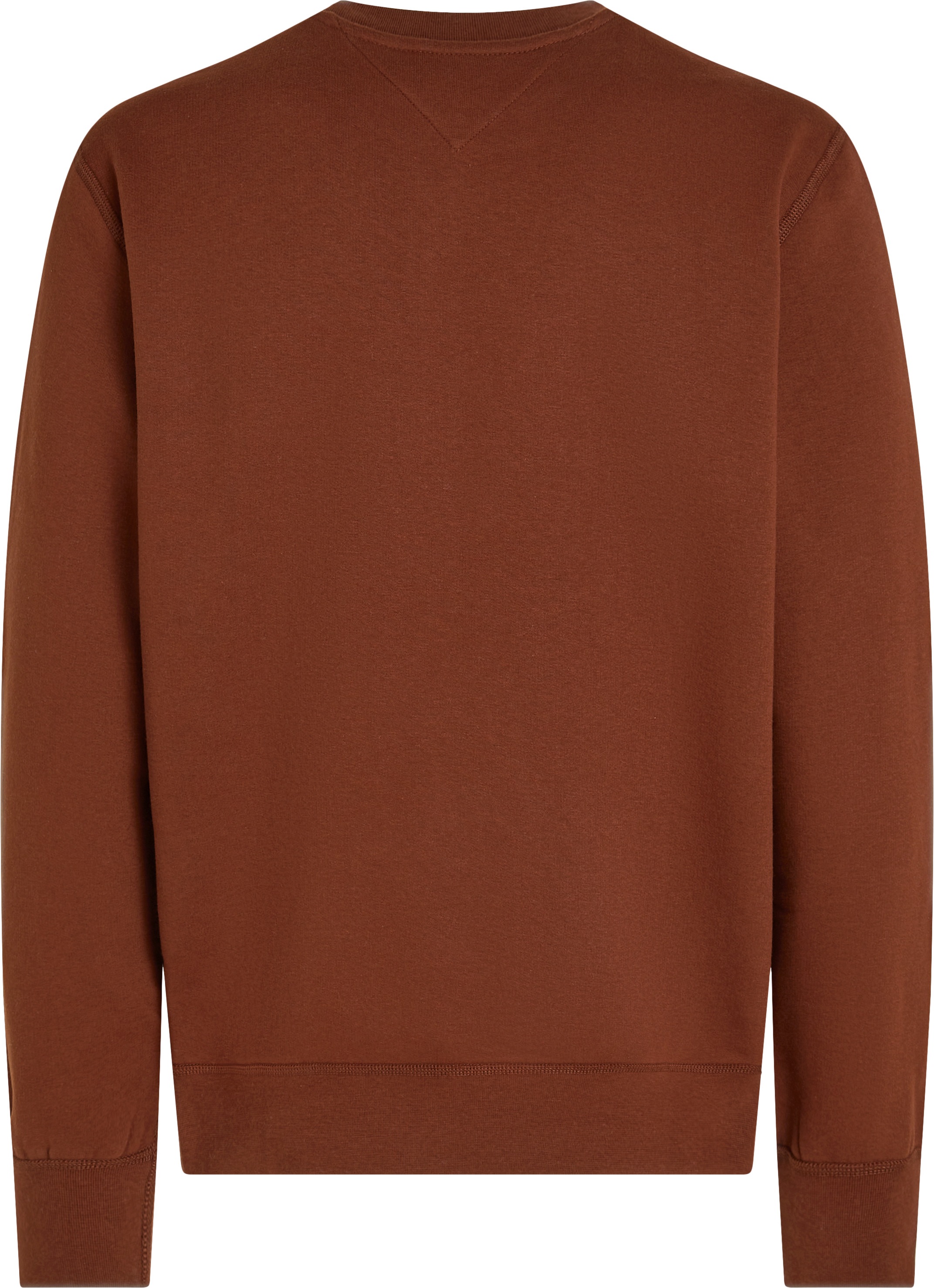 Tommy Hilfiger Sweatshirt »ESS SEASONAL FLEECE CREWNECK mit Rundhals und Stickerei« unifarben, casual, regular fit, Baumwollmix, Rundhals