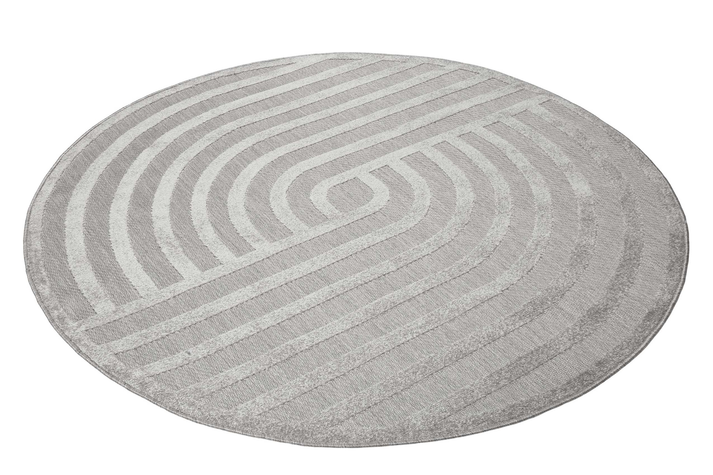 Esprit Outdoorteppich »Spirit, ESP-54229«, rund, 6 mm Höhe, mit Hoch-Tief-E günstig online kaufen