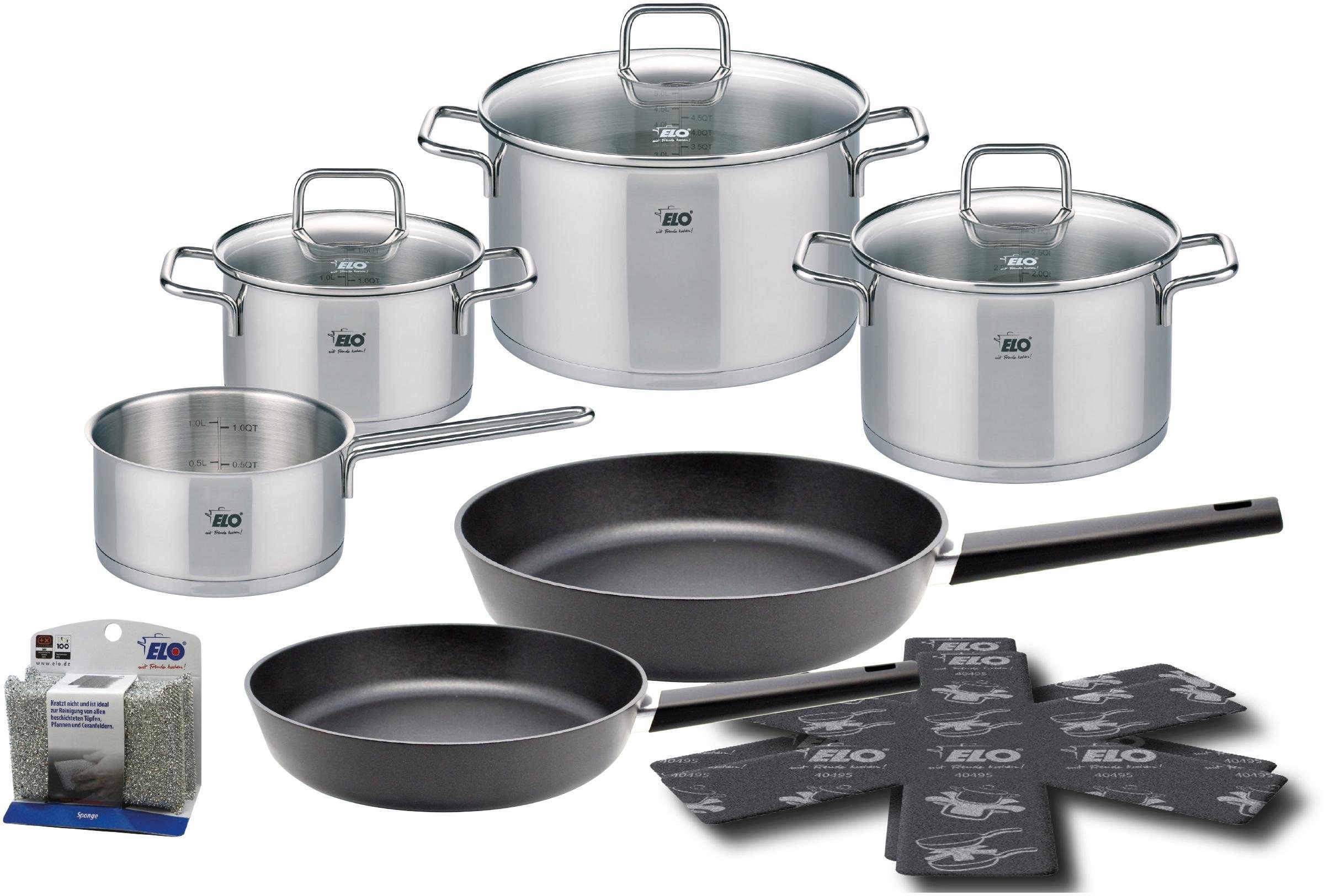 Elo Topf-Set »Citrin 13-teilig« Edelstahl 18/10 Set, 13 Stk. tlg. Induktion günstig online kaufen
