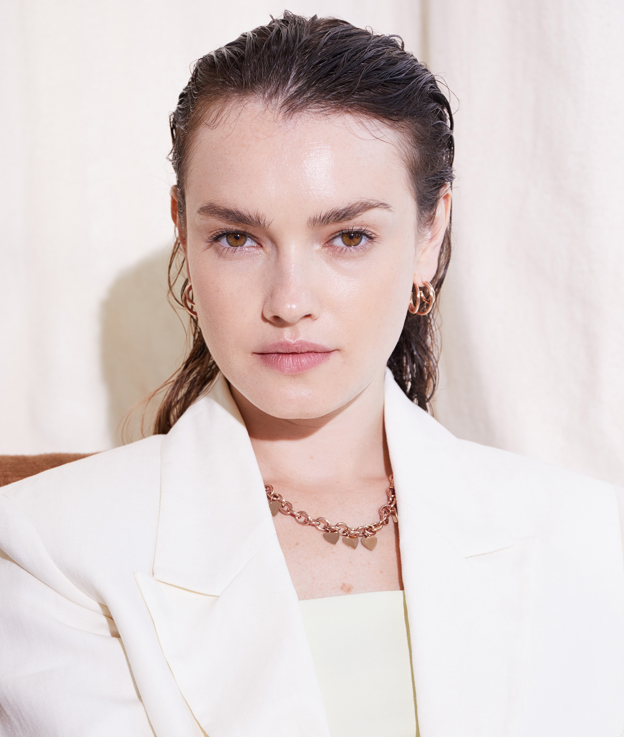 Echtzeit Paar Creolen »Schmuck Geschenk Edelstahl Ohrringe Modern Lines«
