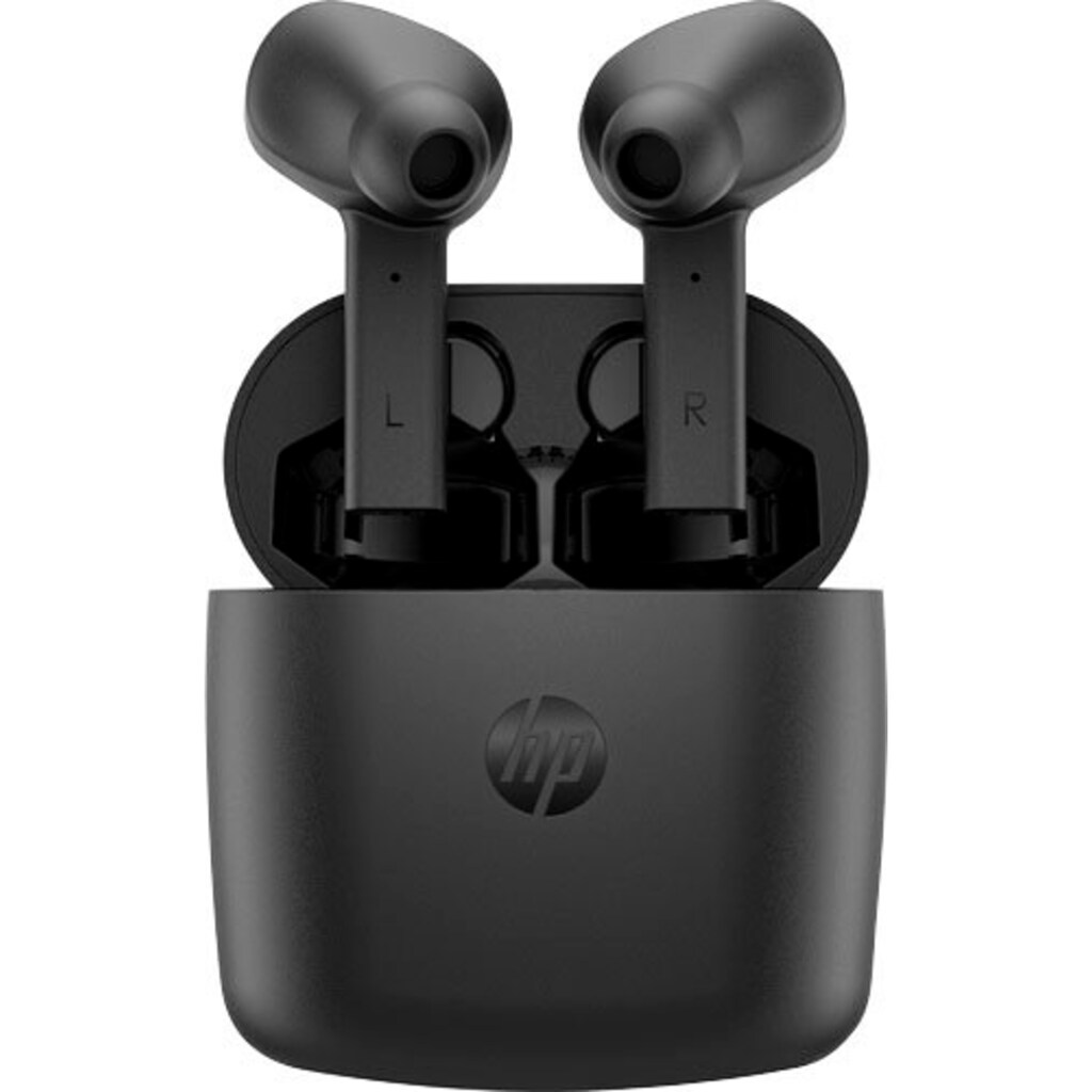 HP In-Ear-Kopfhörer »Wireless-Ohrhörer G2«, Bluetooth, True Wireless-Sprachsteuerung-Freisprechfunktion-integrierte Steuerung für Anrufe und Musik-LED Ladestandsanzeige-Noise-Cancelling