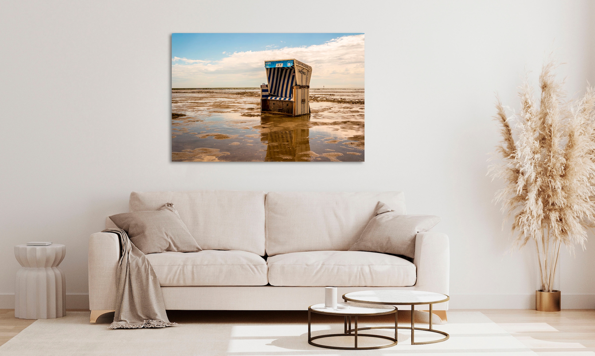 queence Acrylglasbild »Eba«, Strand-Meer-Meer Bilder-Himmel-Spa-Spa Bilder, günstig online kaufen
