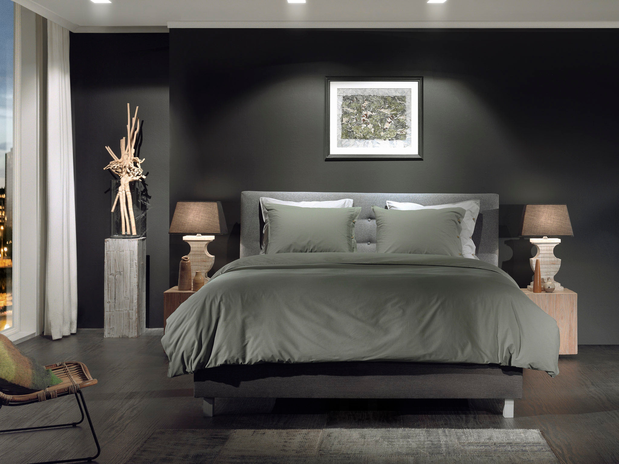 YELLOW Bettwäsche »Percale« 2 Stk. tlg. Uni Design, 100% Baumwolle ab 135x2 günstig online kaufen