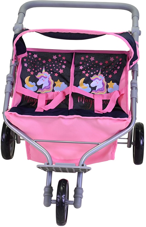 Knorrtoys® Puppen-Zwillingsbuggy »Duo - Magic Unicorn«