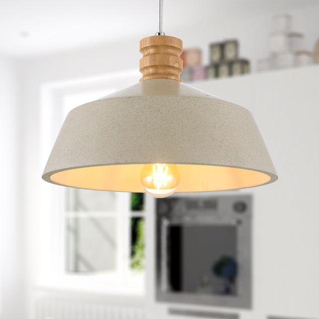 Paco Home Pendelleuchte »KUTTER«, 1 flammig-flammig, LED, E27, Lampe Für  Wohnzimmer Esszimmer Küche, Höhenverstellbar auf Raten bestellen