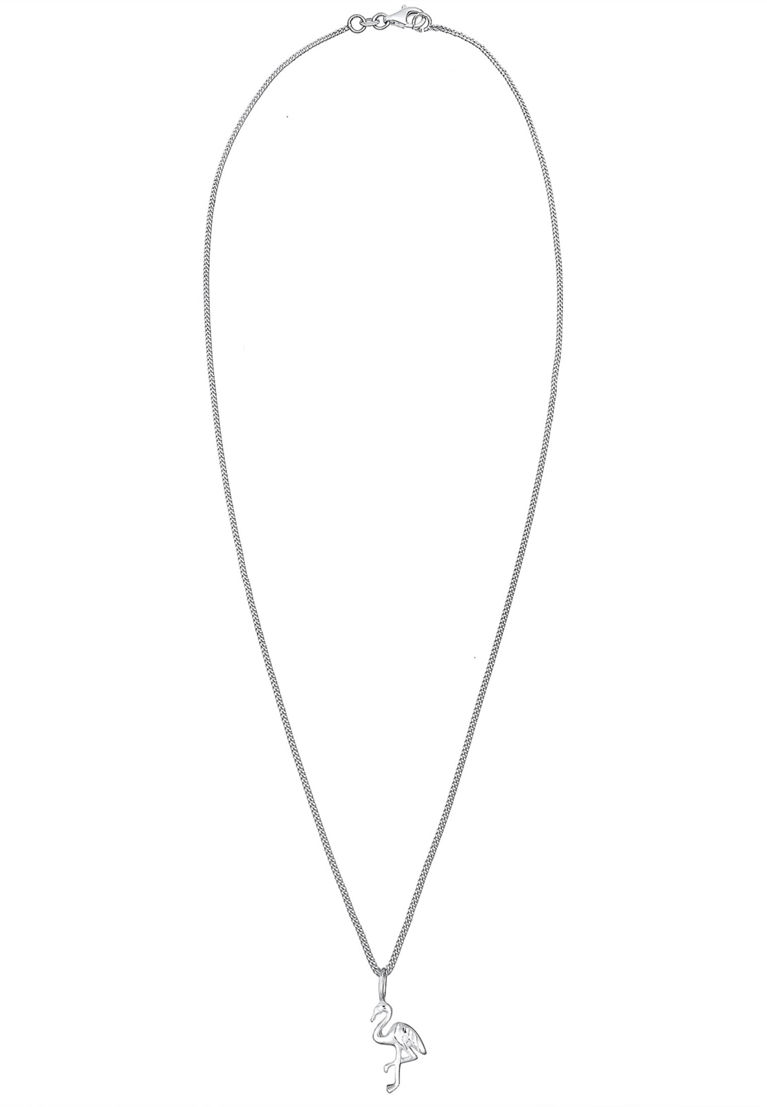 Elli Kette mit Anhänger »Flamingo 925 Sterling Silber«