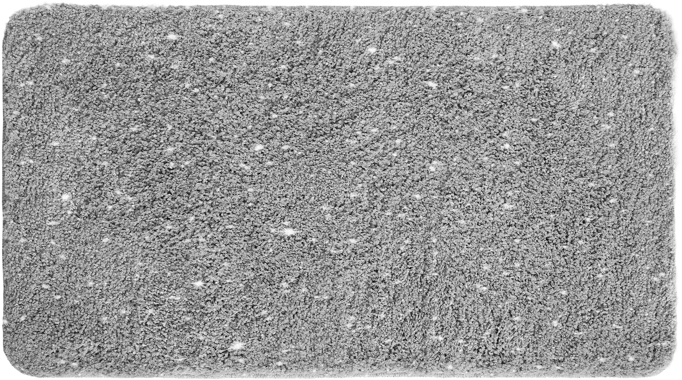 my home Badematte »Glitzer, Badvorleger, Badezimmer Teppich« Höhe 30 mm rut günstig online kaufen