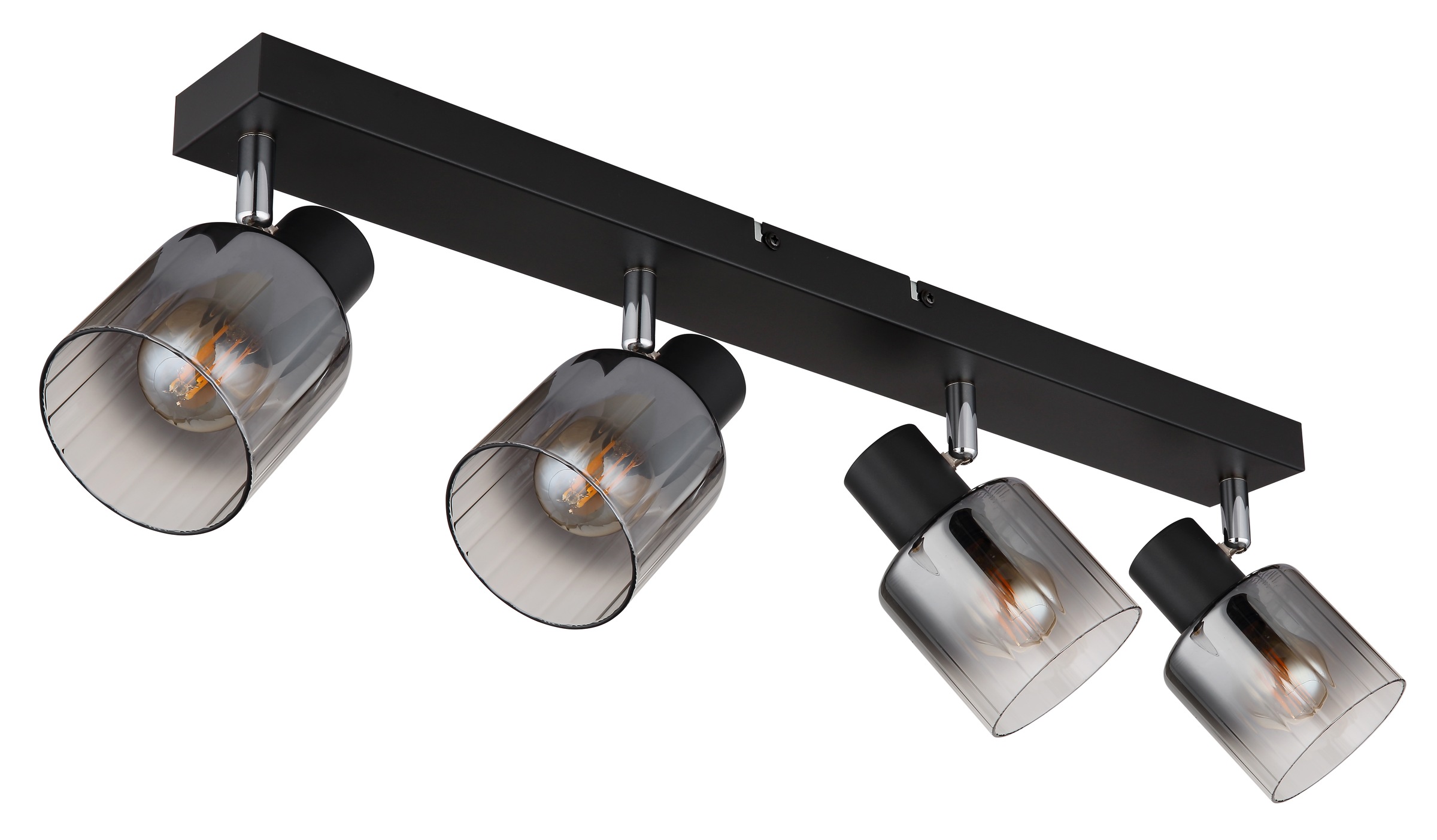NOWA LED Deckenstrahler »JACK«, 4 flammig, Leuchtmittel E14   ohne Leuchtmi günstig online kaufen