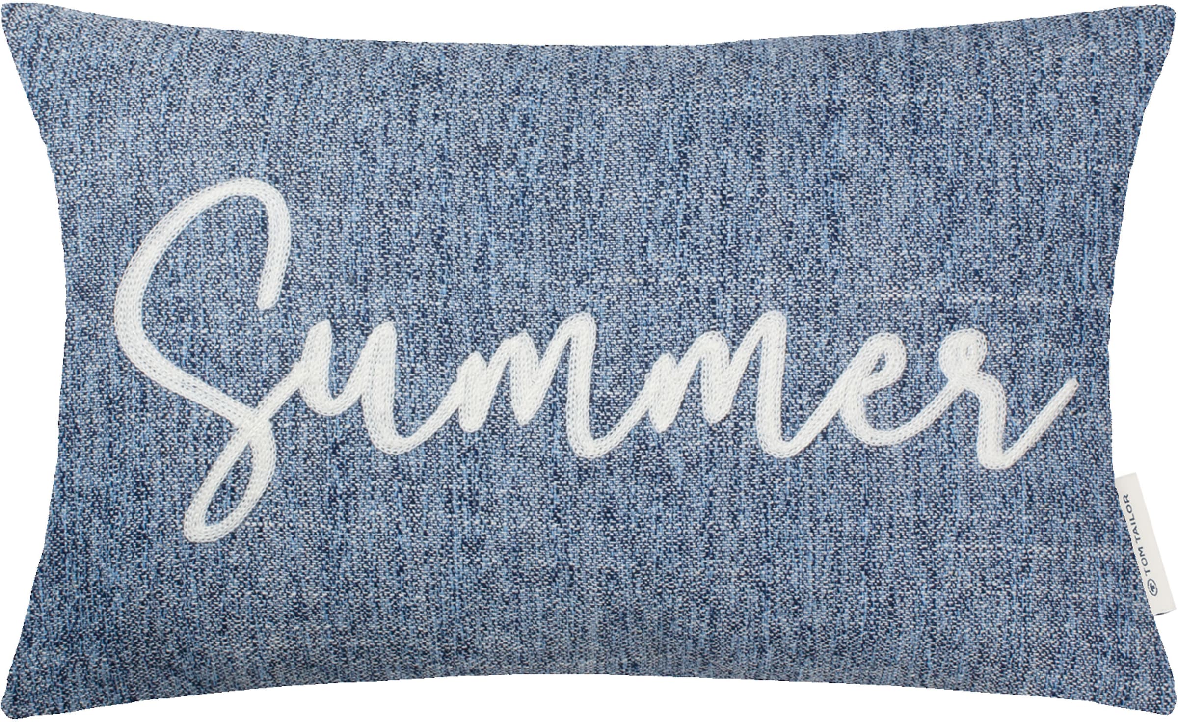 Kissenhülle »Summer«, (1 St.), mit Schriftzug günstig online kaufen