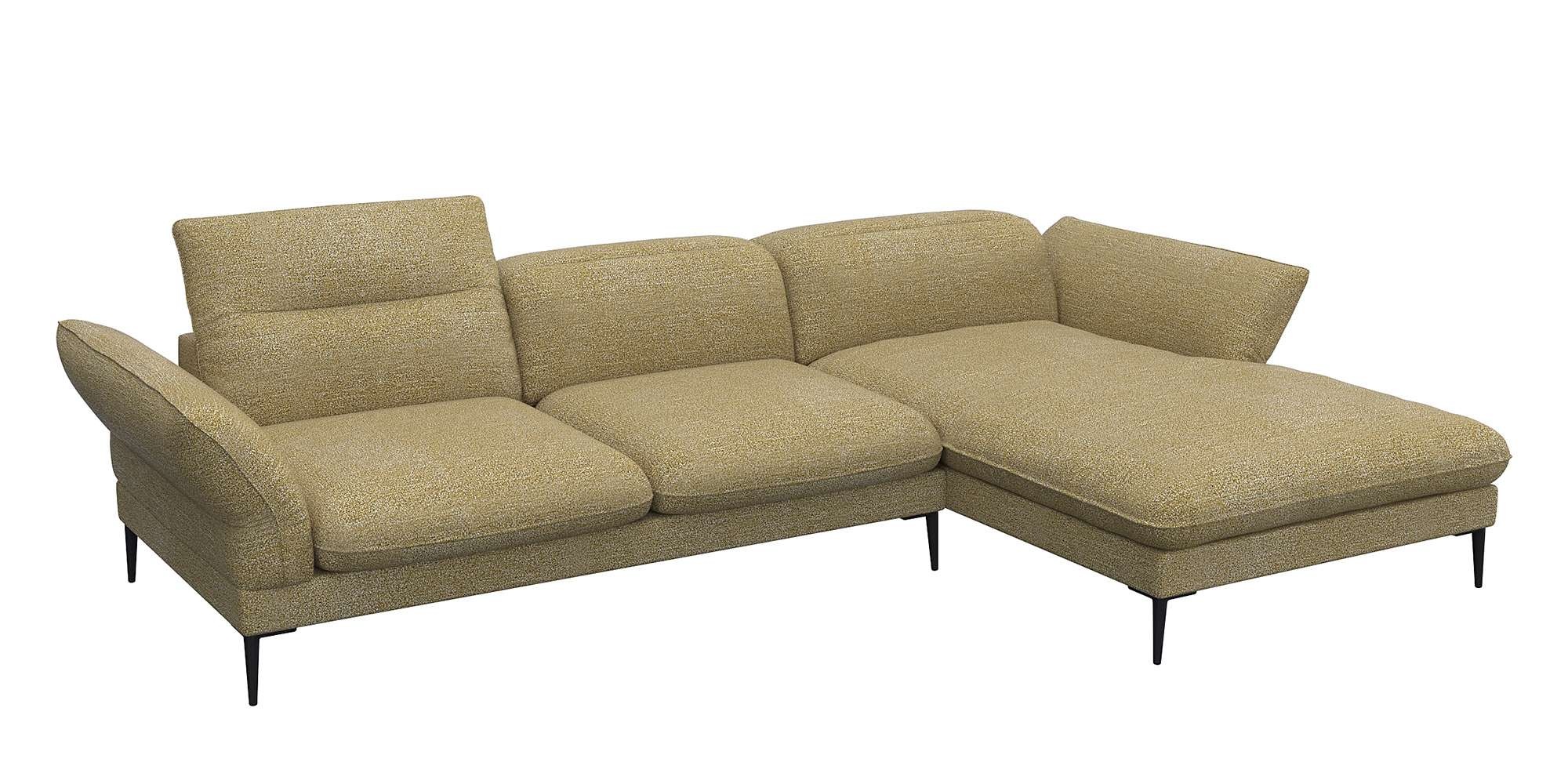 FLEXLUX Ecksofa »Salino, Funktionssofa mit Recamiere, Relaxsofa, Ecksofa«, günstig online kaufen