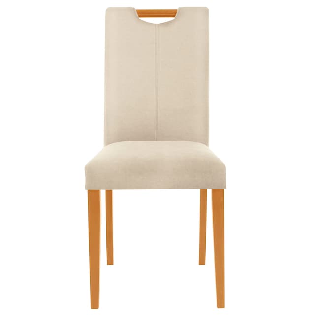 Home affaire Stuhl »Stuhlparade«, (Set), 2 St., Microfaser, in zwei  unterschiedlichen Bezugsqualitäten, Sitzhöhe 46 cm auf Rechnung bestellen