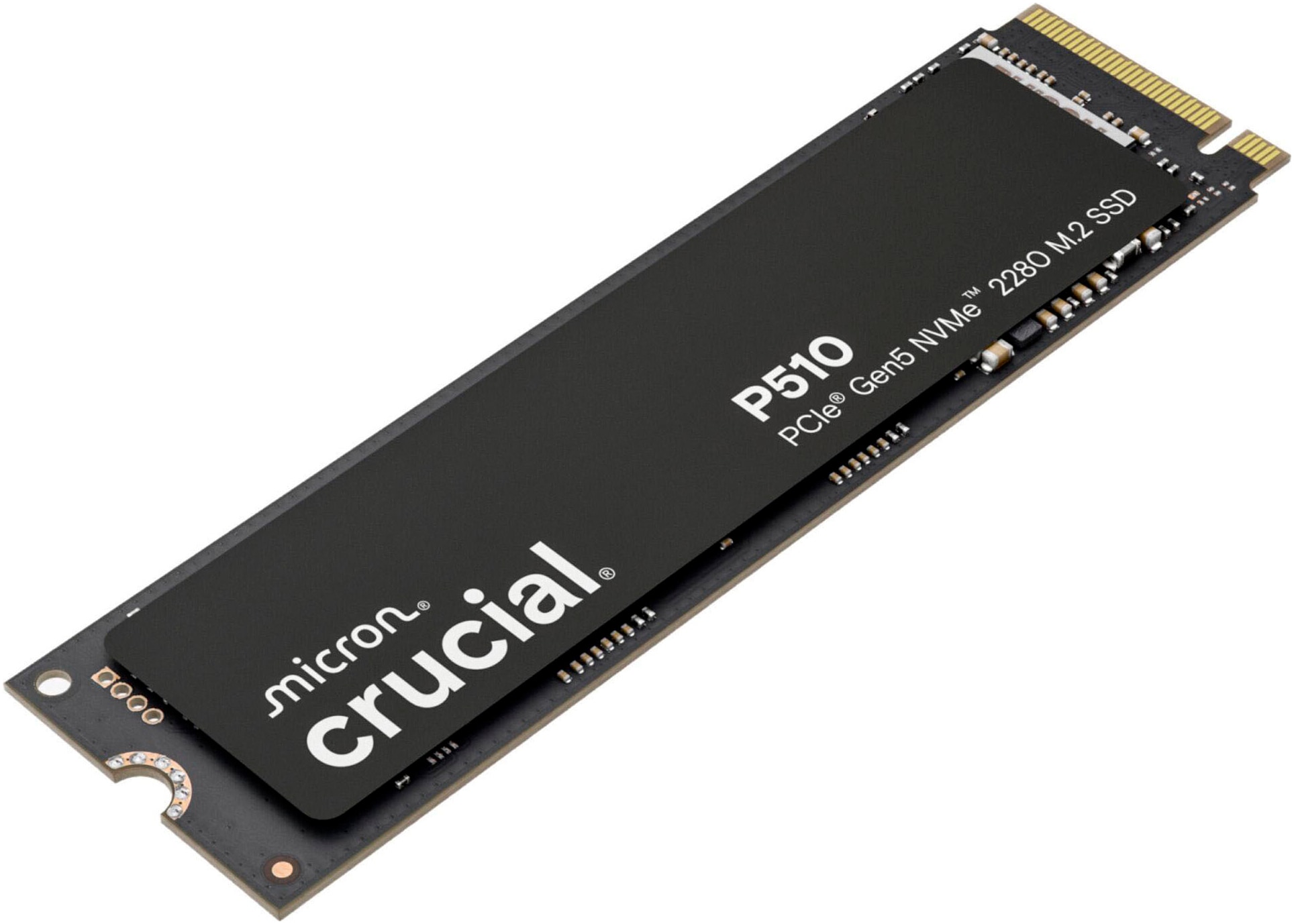 Crucial SSD-Festplatte »P510 Gen5 2280 2TB« 2000 GB Anschluss M.2 (2880)