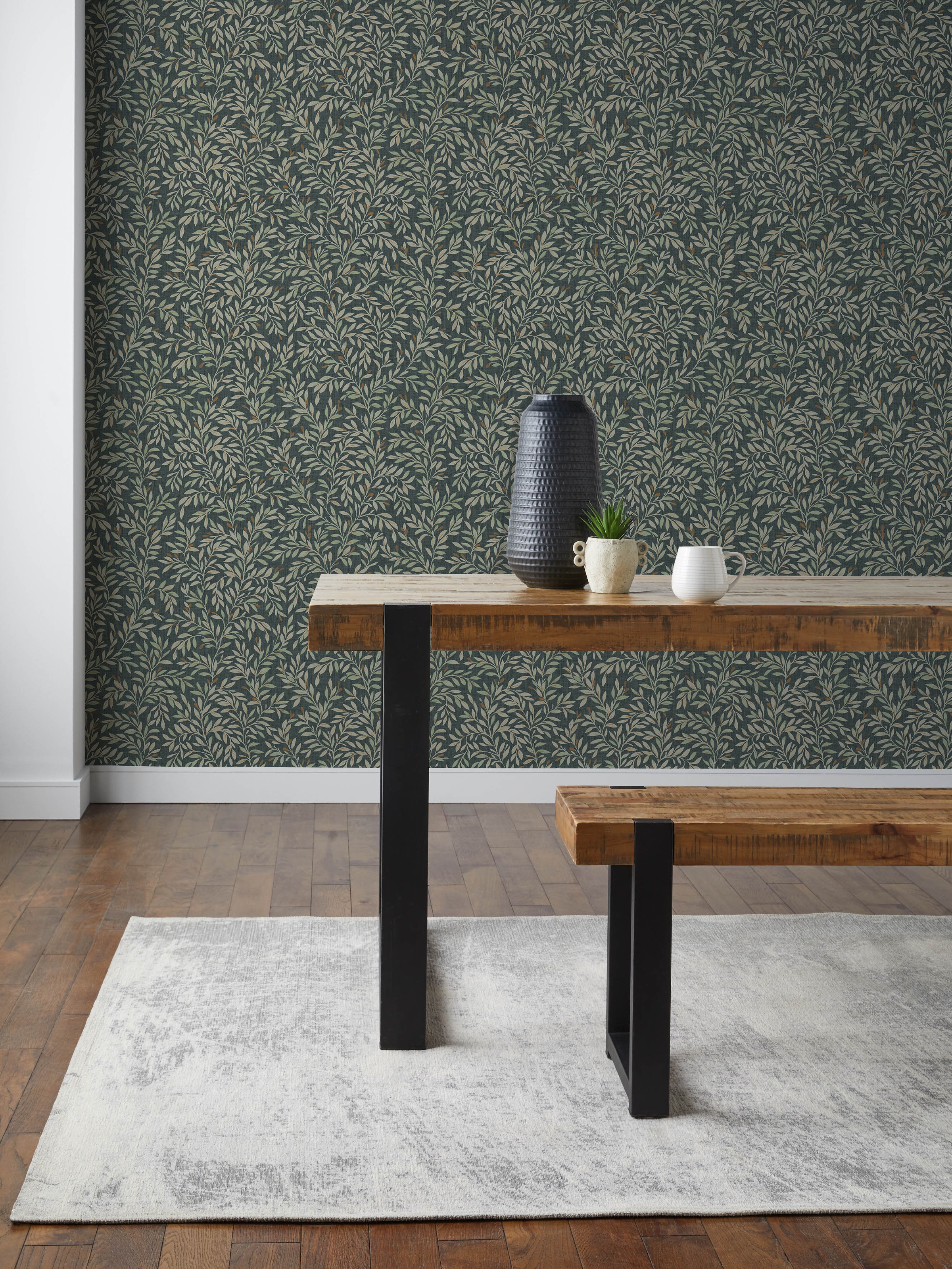 Next Vliestapete »Ditsy Leaf« Motiv glatt Design Tapeten günstig online kaufen