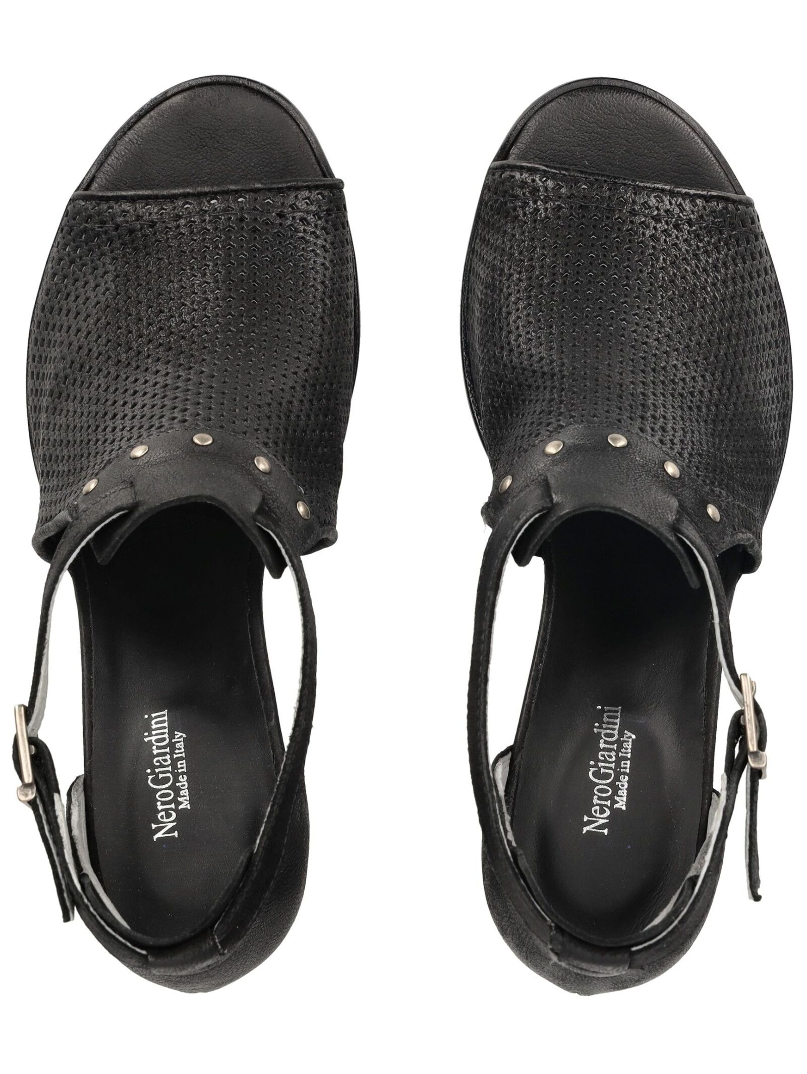 Nero Giardini High-Heel-Sandalette »Nero Giardini Sandalen Leder«