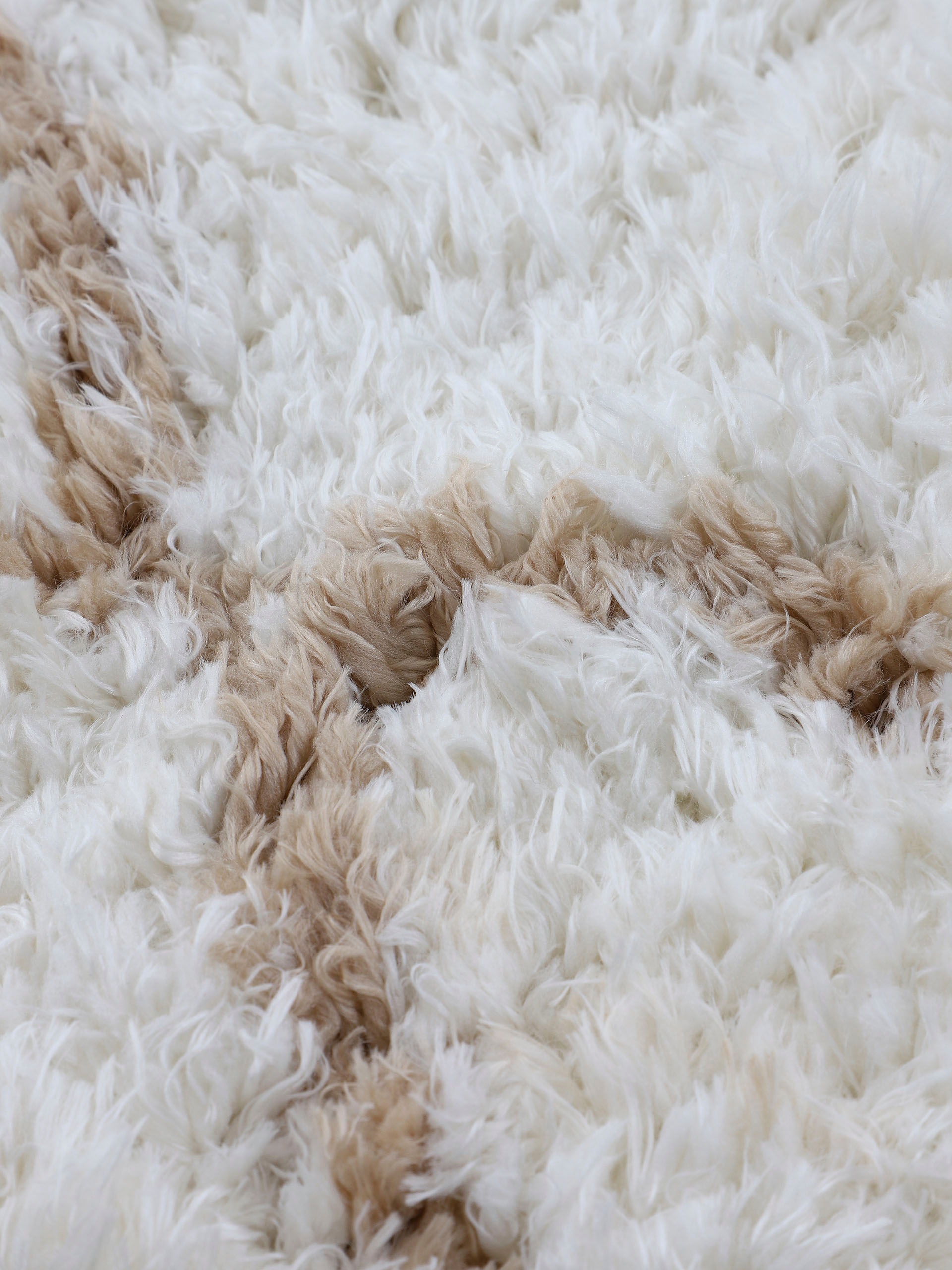 carpetfine Hochflor-Teppich »Eddy«, rund, 30 mm Höhe, Shaggy Langflor mit Fransen, starke Größenauswahl, Wohnzimmer