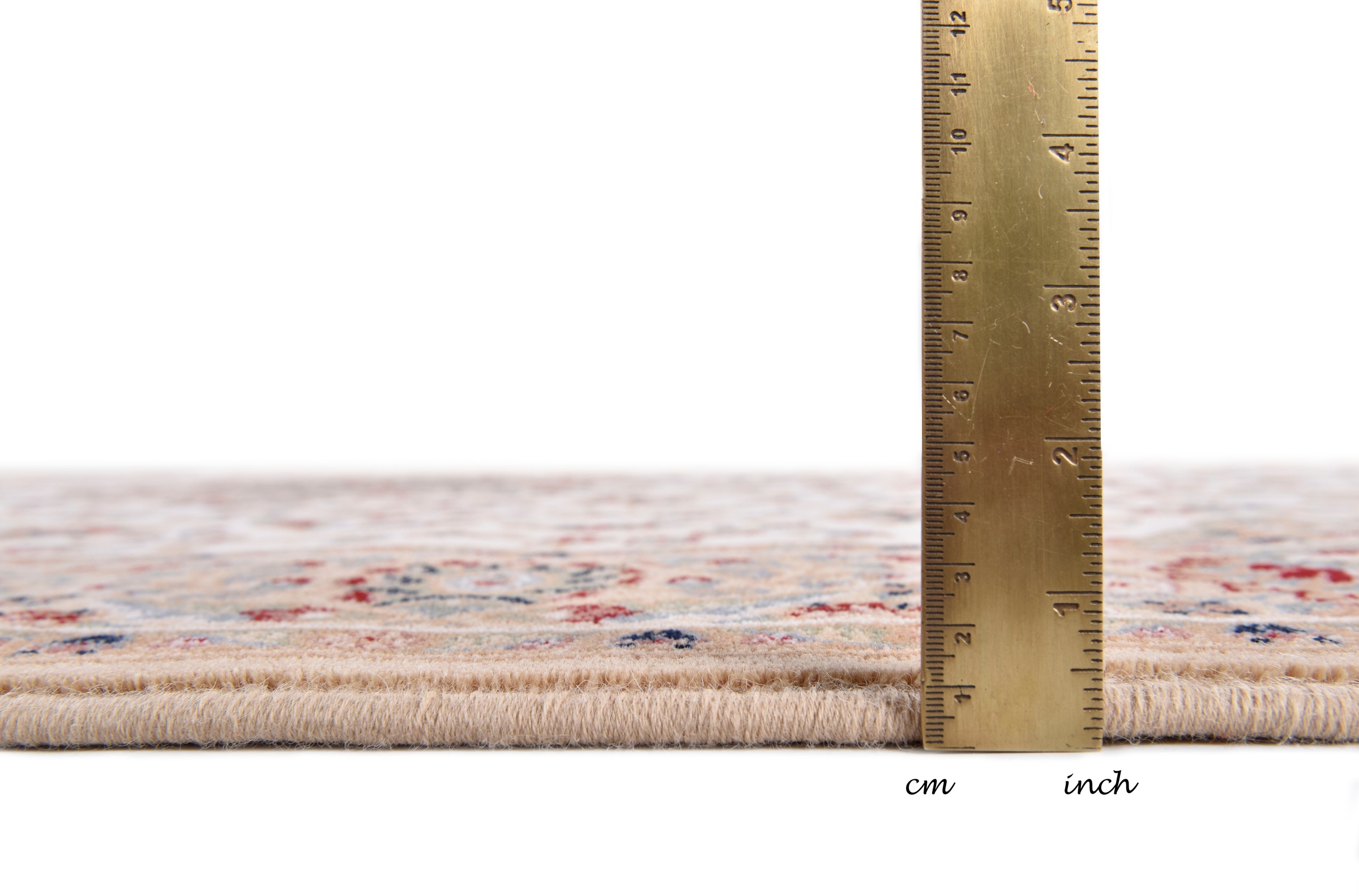 THEKO Wollteppich »Dolna - 859«, rund, 10 mm Höhe, Kurzflor, reine Wolle, Orient-Optik