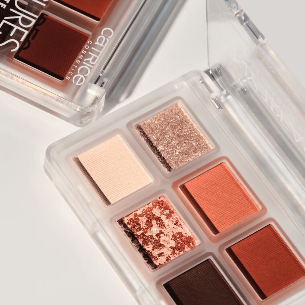 Catrice Lidschatten-Palette »TINY TREASURES EYESHADOW PALETTE« Matt, schimmernd und metallisch, kompakt und reisefreundlich, vegan.