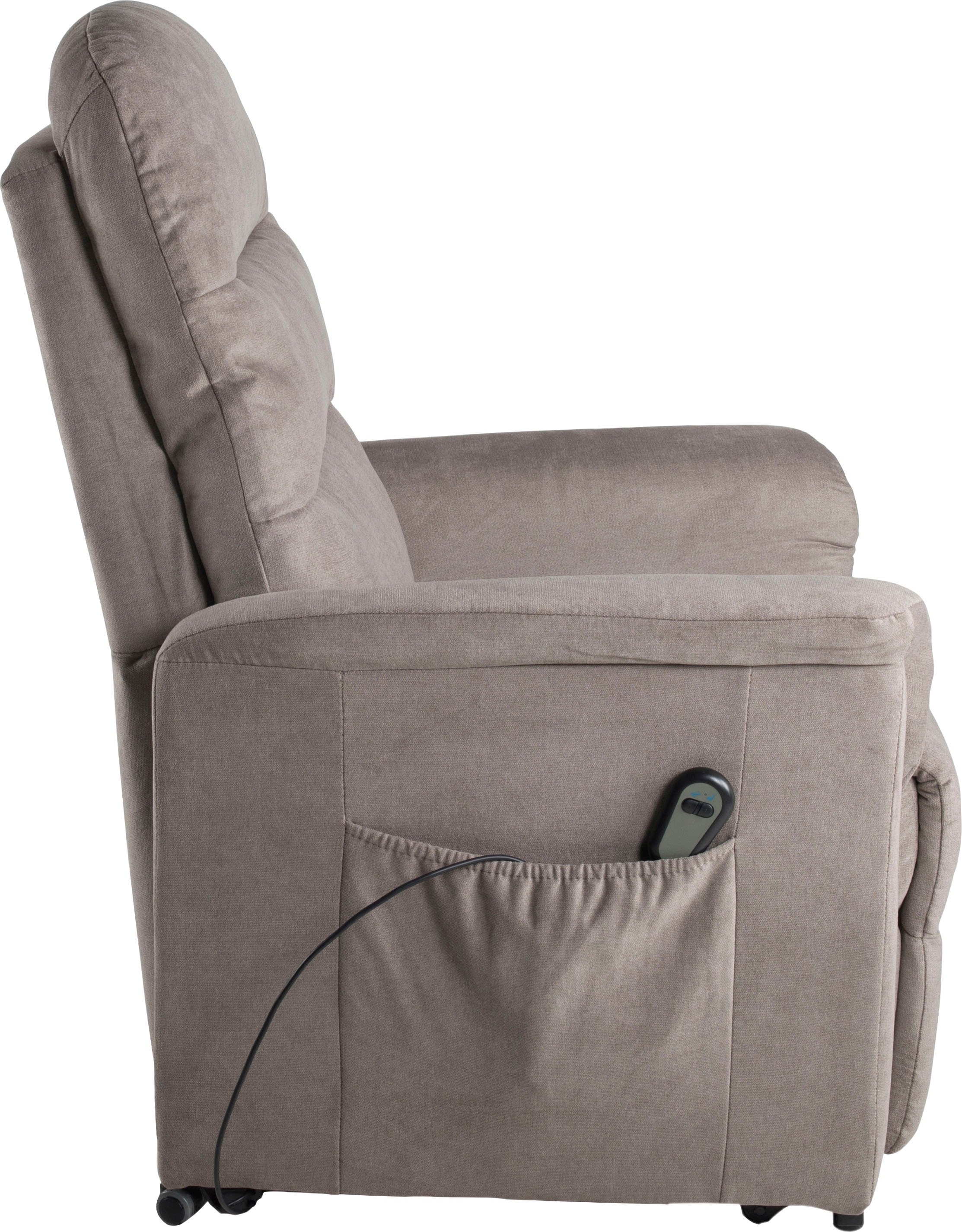 Duo Collection TV-Sessel XXL online Relaxfunktion 150 bestellen kg belastbar, bis »Whitehorse und mit Stahlwellenunterfederung Taschenfederkern Aufstehhilfe«, mit elektrischer