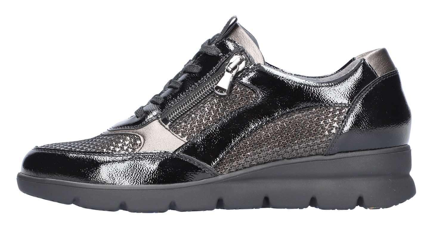 Waldläufer Schnürschuh »H-Bruni«  Komfortschuh, Bequemschuh, Halbschuh in Lack-Optik, H-Weite