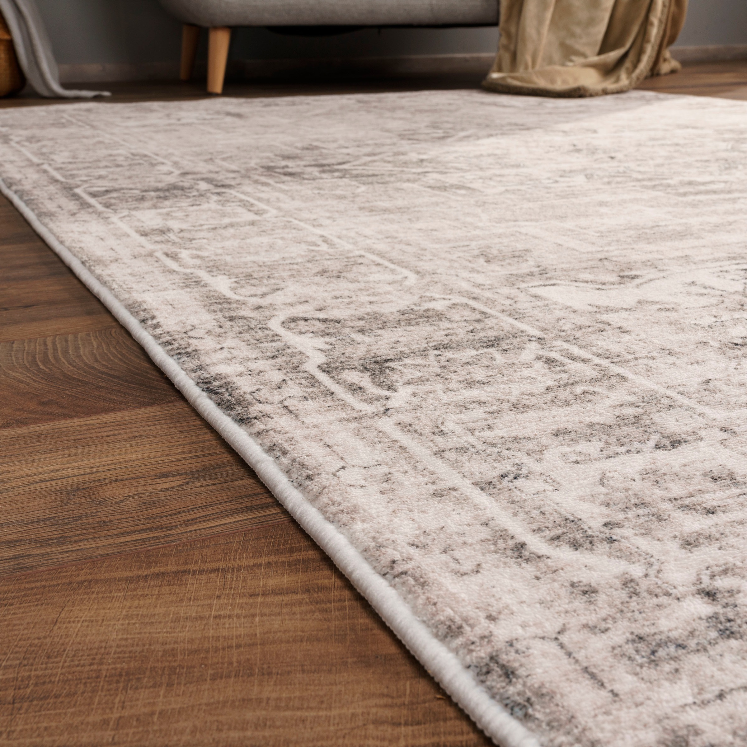 Paco Home Teppich »Cambridge 461«, rechteckig, 12 mm Höhe, Kurzflor, orientalisches Muster, Vintage Design