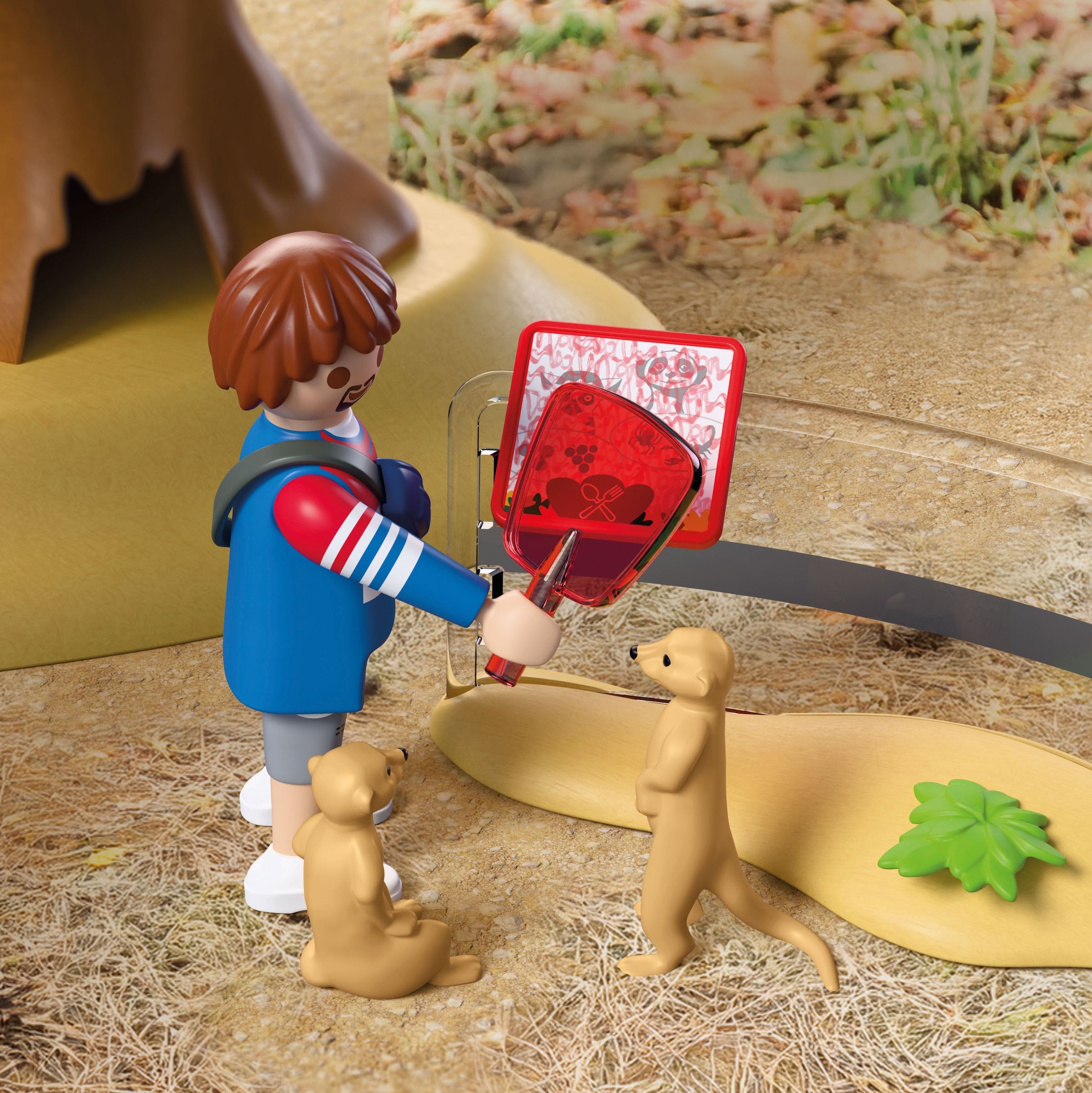 Playmobil® Konstruktions-Spielset »Zoo: Wildnis-Kletterpark (72070), Animals & Friends« Made in Europe