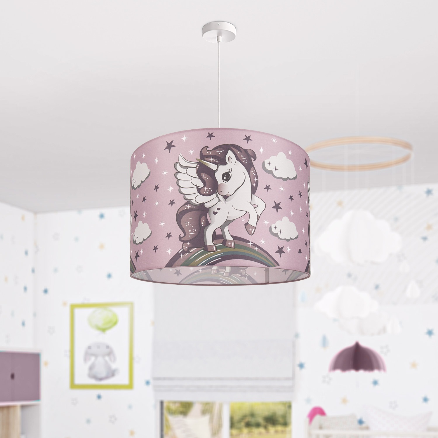 Paco Home Pendelleuchte »Cosmo 213«, 1 flammig, Leuchtmittel E27   ohne Leu günstig online kaufen