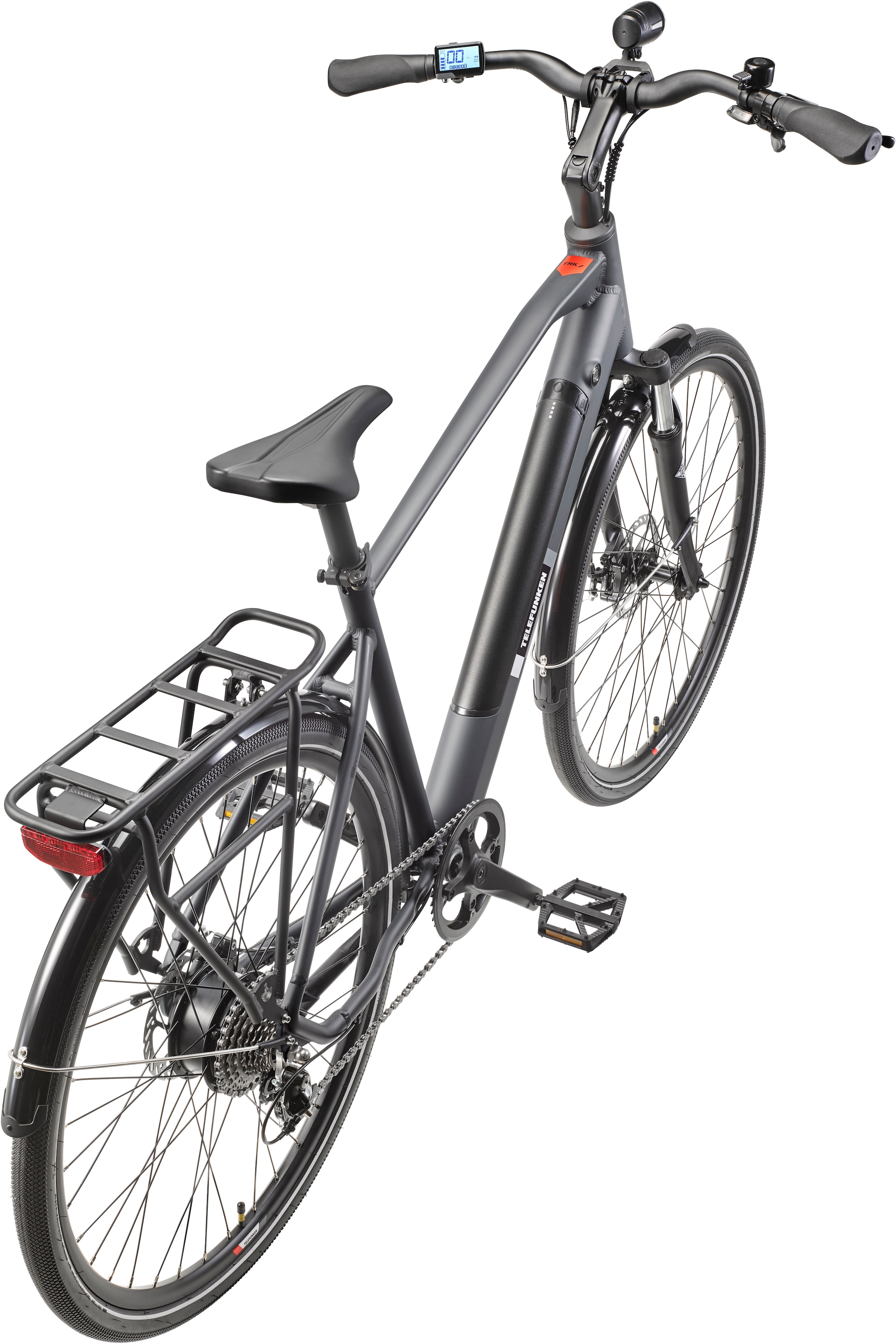 Telefunken E-Bike »E-Trekking Expedition XT490 Herren«, 8 Gang, Shimano, Altus, Heckmotor 250 W, Pedelec, Elektrofahrrad, Herren, innerhalb StVZO, 28 Zoll