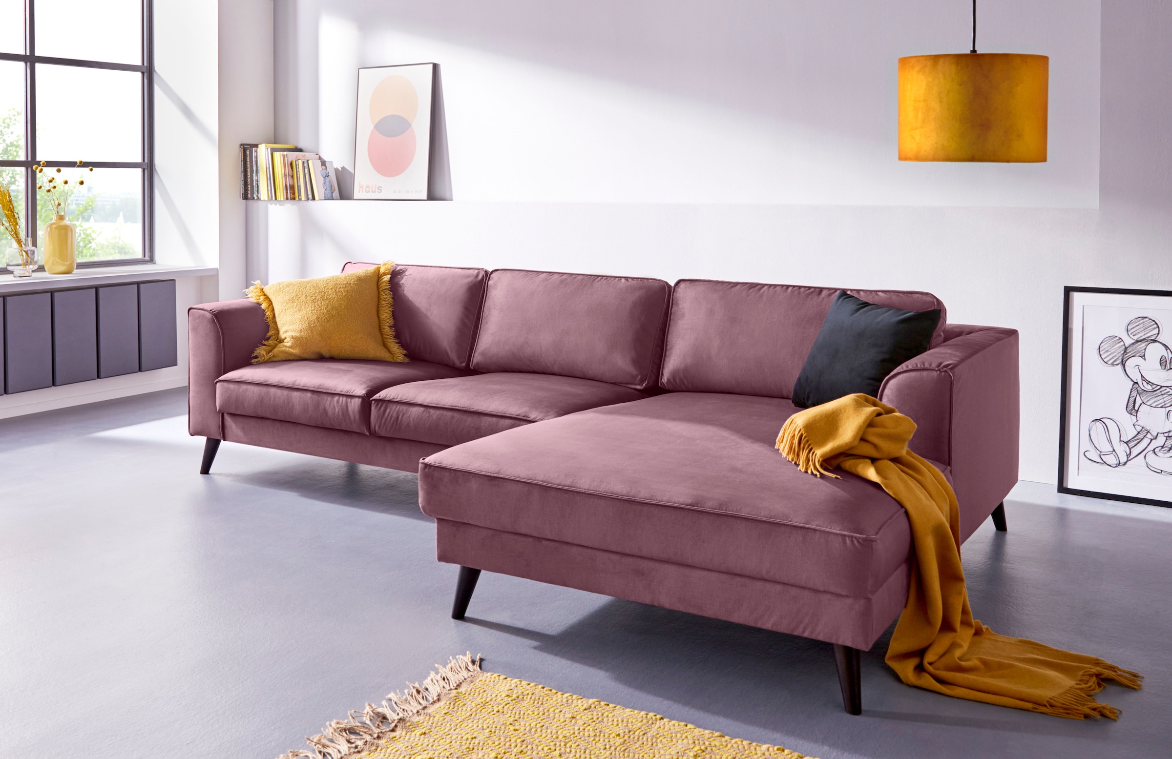 INOSIGN Ecksofa »Lumber Jack, L-Form«, in moderner Optik