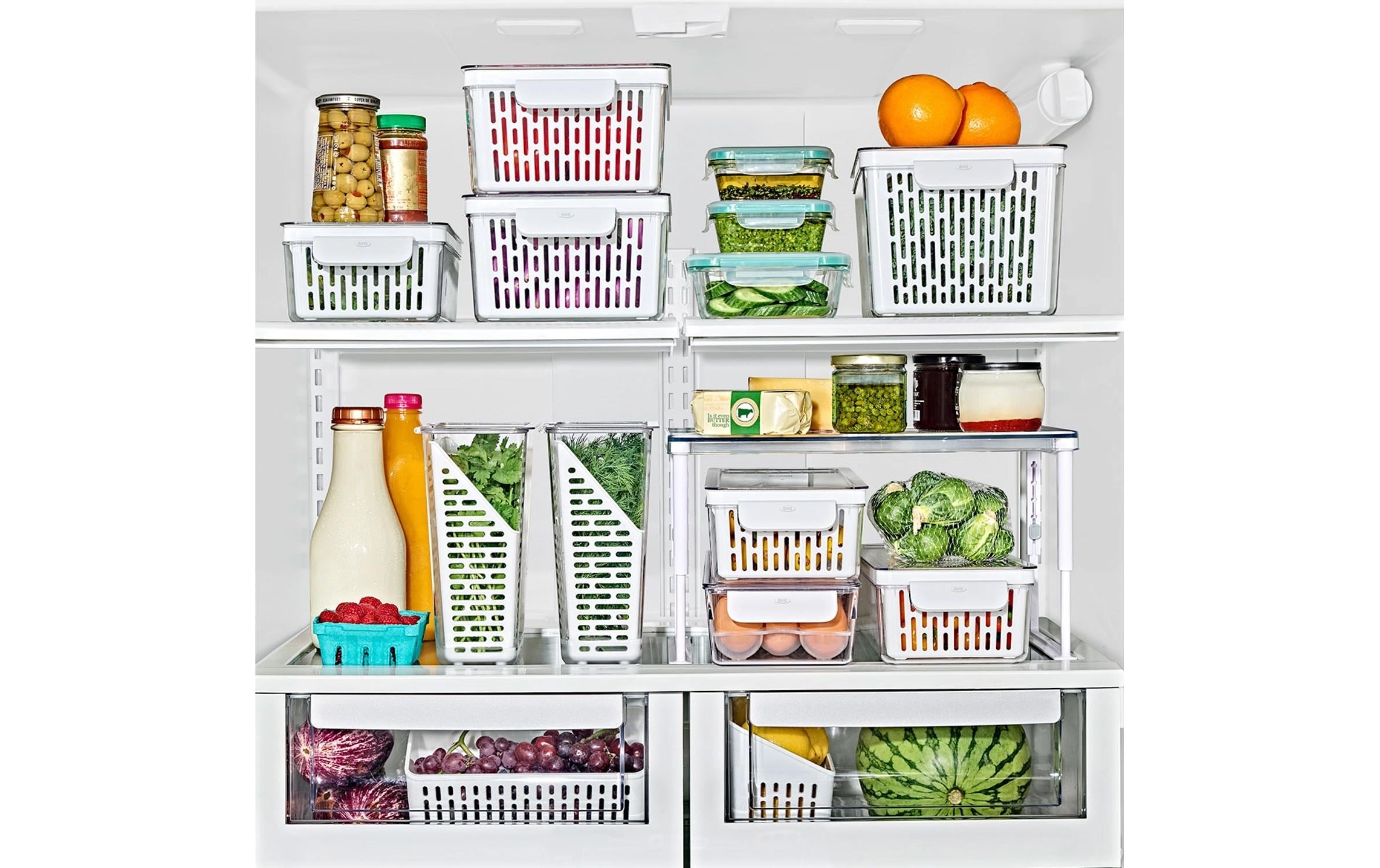 OXO Good Grips Aufbewahrungssystem »OXO Obst und Gemüseaufbewahrung - Langebehälter«
