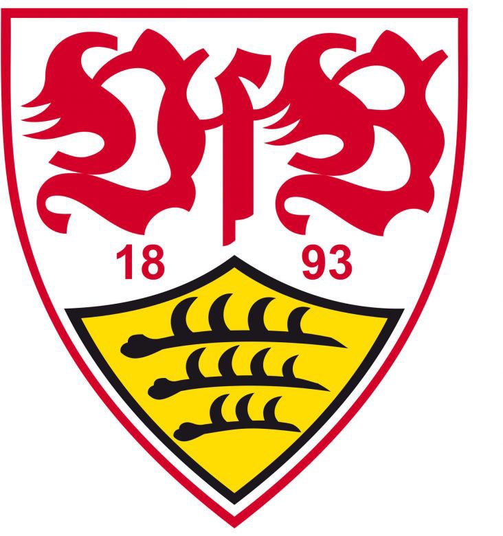 Wall-Art Wandtattoo »Fußball Rechnung VfB Stuttgart Logo« auf kaufen