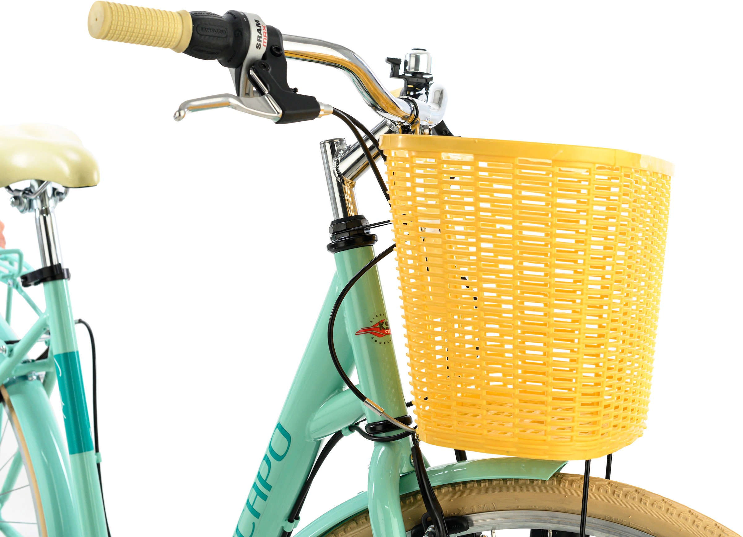 9. Bild von KS Cycling Cityrad »Cantaloupe«, 6 Gang, Shimano, Tourney Schaltwerk, Kettenschaltung, für Damen, Kettenschaltung