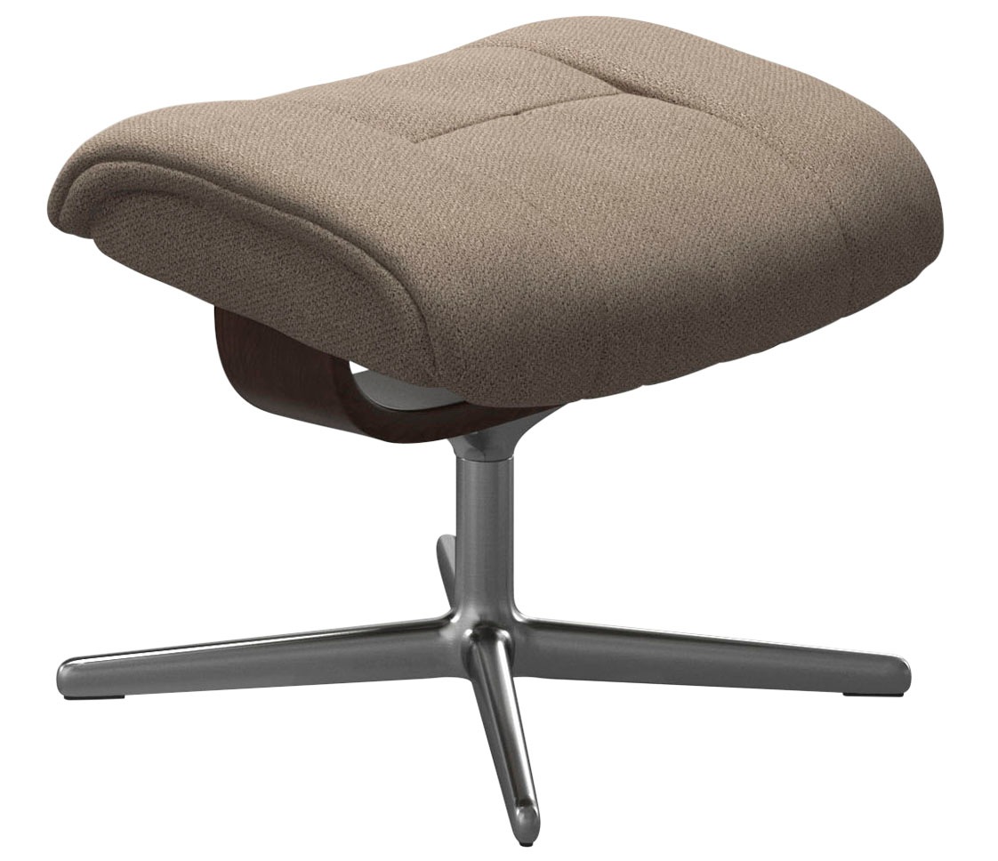 Stressless® Fußhocker »Mayfair«, mit Cross Base, Größe S, M & L, Holzakzent Braun