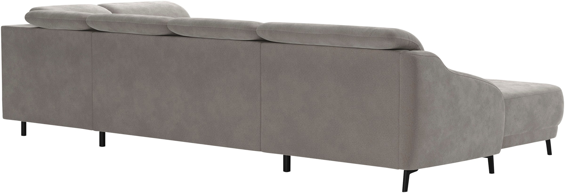sit&more Wohnlandschaft »Blues U-Form«, inkl. Kopfteilverstellung, wahlweise mit Klapptisch und USB
