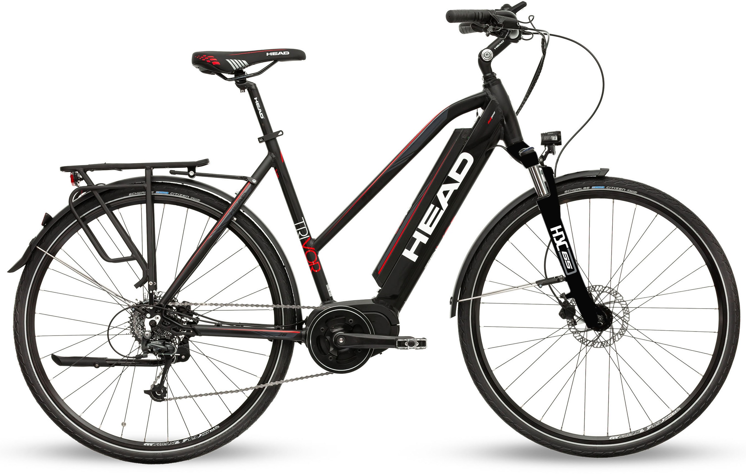 Bild von Head E-Bike »Trivor«, 9 Gang, S-Ride, RDM300, Pedelec, Elektrofahrrad für Damen, Trekkingrad