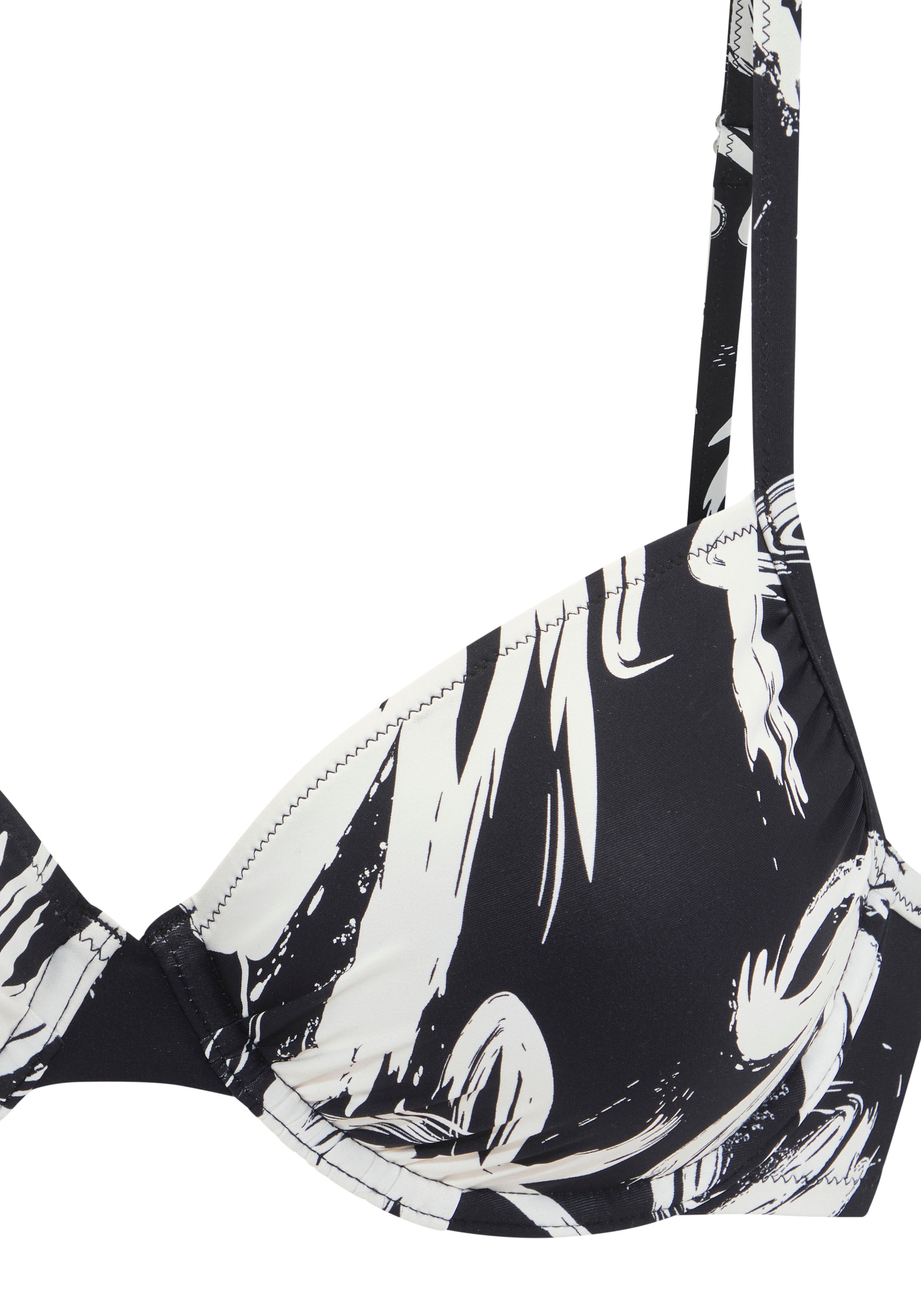 French Connection Bügel-Bikini mit modischem Allover-Print