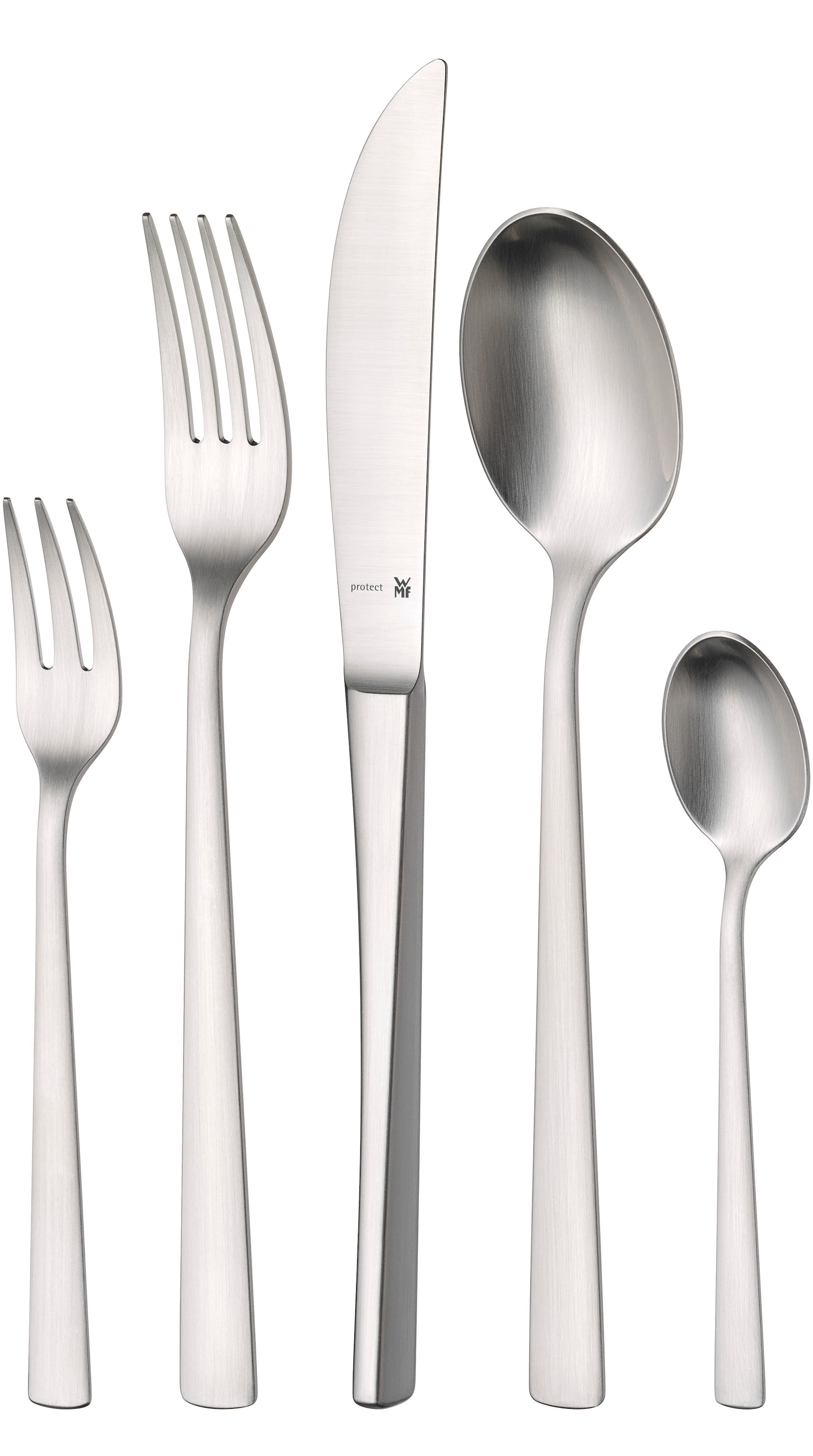 WMF Besteck-Set »Corvo«, (Set, 30 tlg.), mattiert, kratzbeständig, ergonomi günstig online kaufen