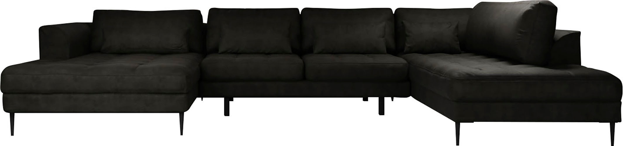 TRENDMANUFAKTUR Wohnlandschaft »Luzi, gemütliches Sofa, extra viel Platz, v günstig online kaufen
