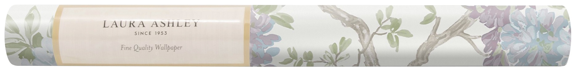 LAURA ASHLEY Vliestapete »Wisteria«, botanisch, FSC® zertifiziert, mit lebhaftem Druck, 10 Meter Länge